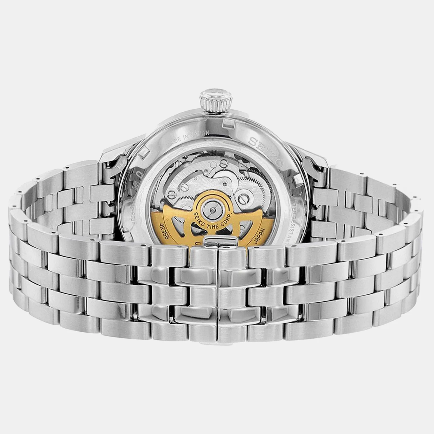 Presage Cocktail Time Men Automatic Blue Dial Analog Stainless Steel Watch SRPE19J1 - Image 5