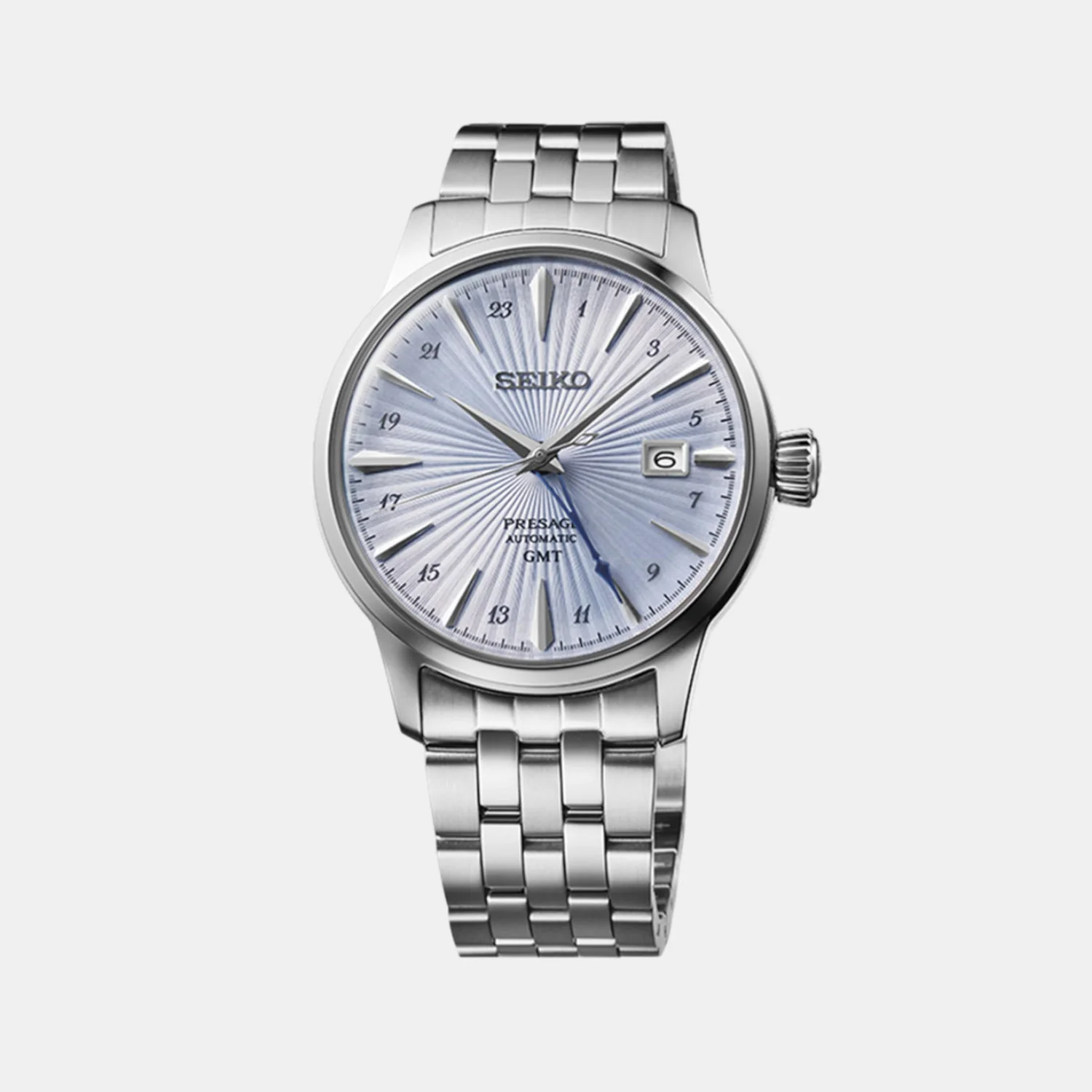 Presage Men Automatic Blue Dial Analog Stainless Steel Watch SSK037J1 - Image 2