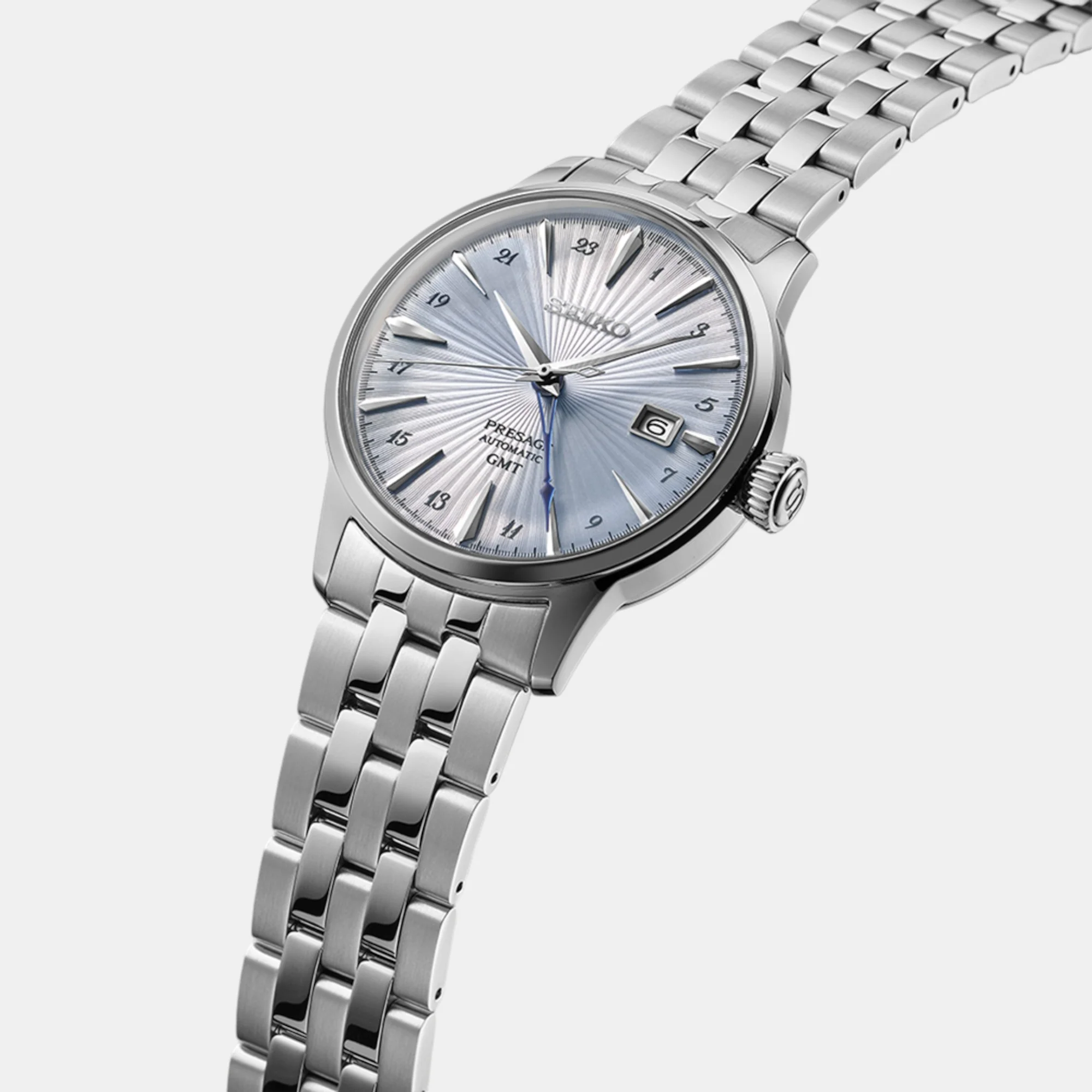 Presage Men Automatic Blue Dial Analog Stainless Steel Watch SSK037J1 - Image 4