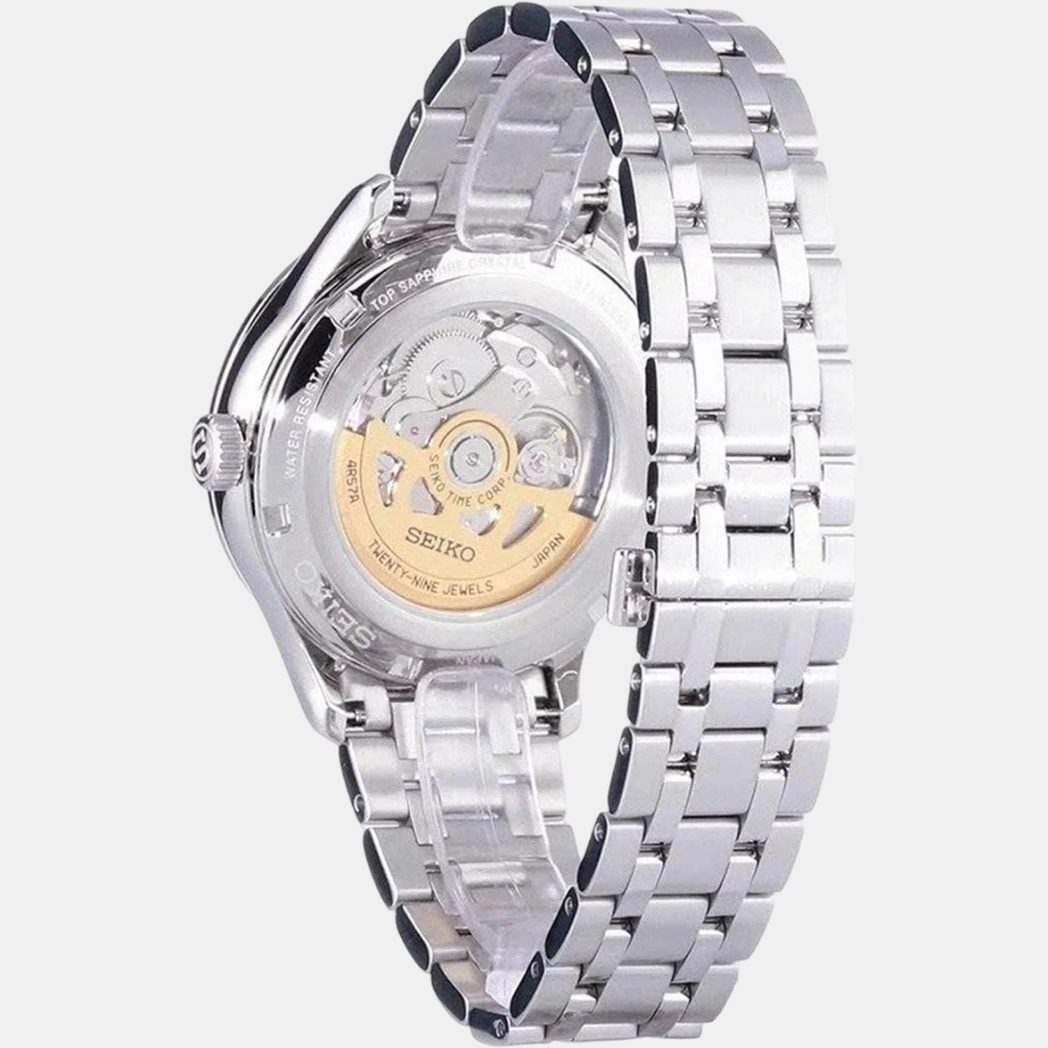 Presage Men Automatic Green Dial Analog Stainless Steel Watch SSA397J1 - Image 6