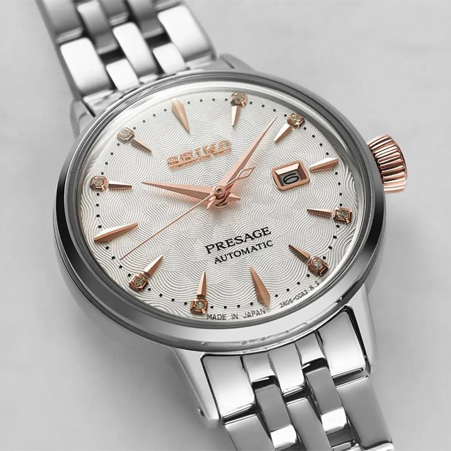 Presage Women Automatic White Dial Analog Stainless Steel Watch SRE009J1 - Image 2