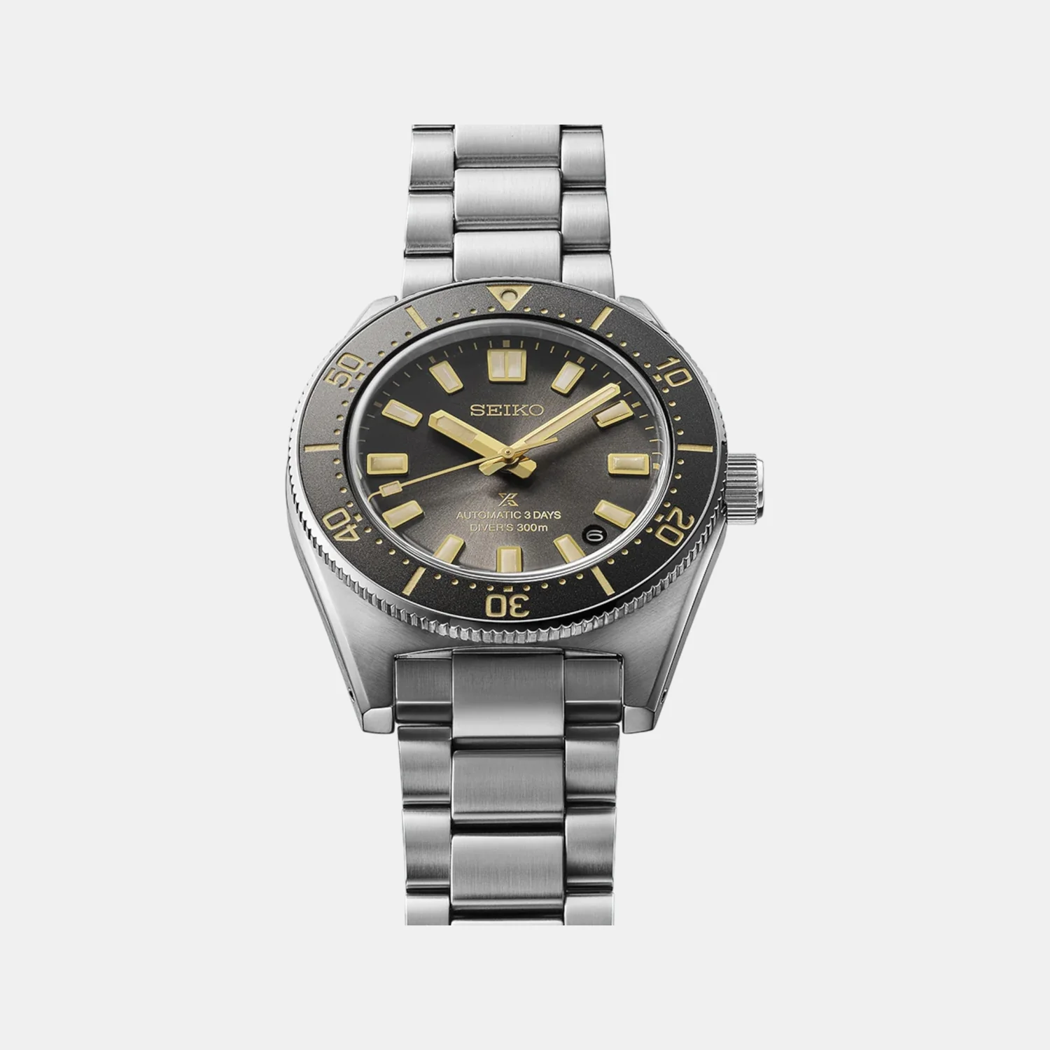 Prospex 1965 Men Automatic Tide Grey Dial Stainless Steel Watch SPB455J1 - Image 4
