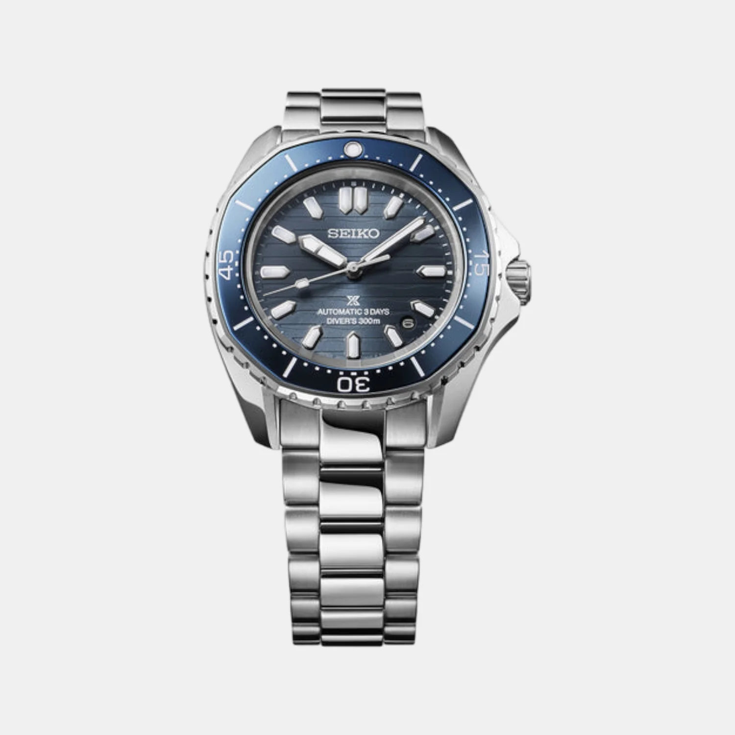 Prospex Diver’s Watch Men Automatic Blue Dial Analog Stainless Steel Watch SPB483J1 - Image 4