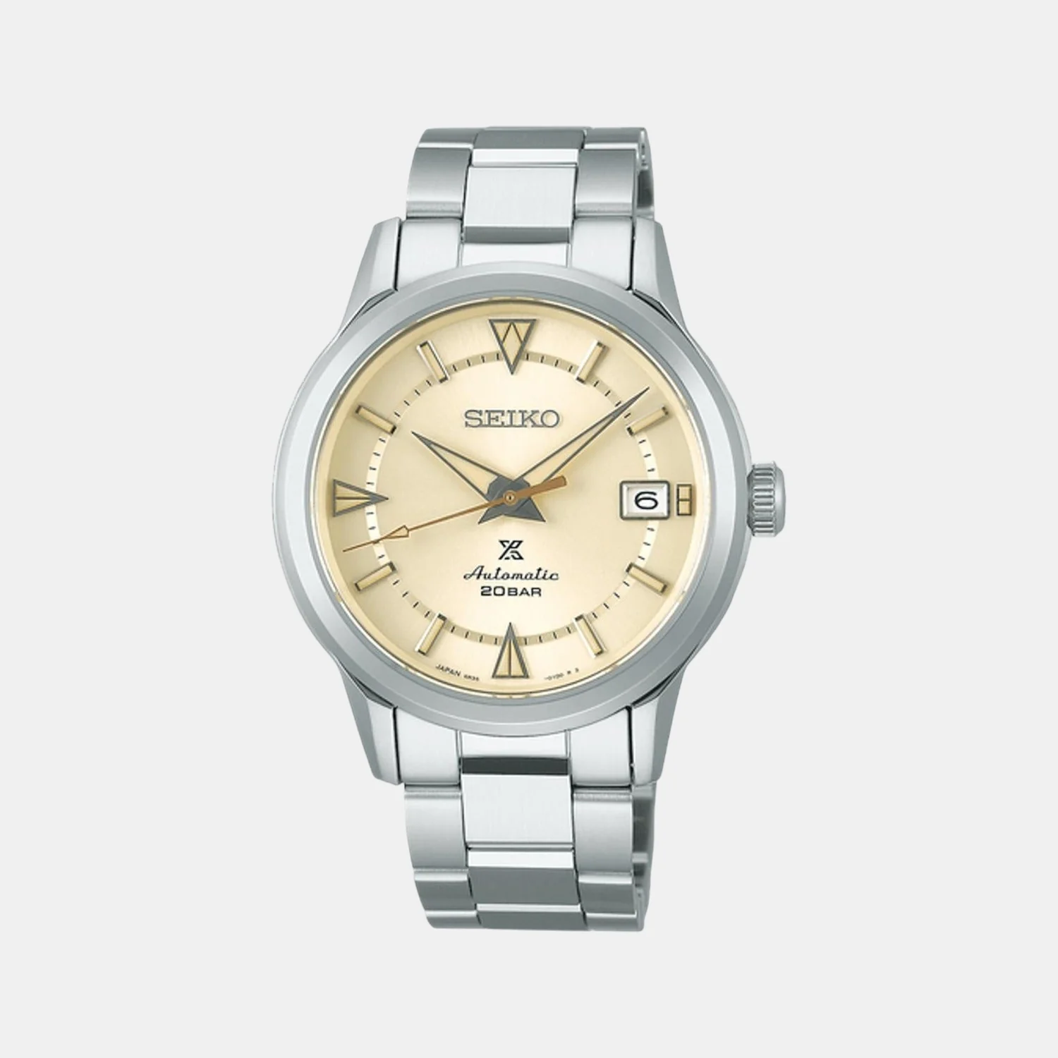 Prospex Men Automatic Beige Dial Analog Stainless Steel Watch SPB241J1