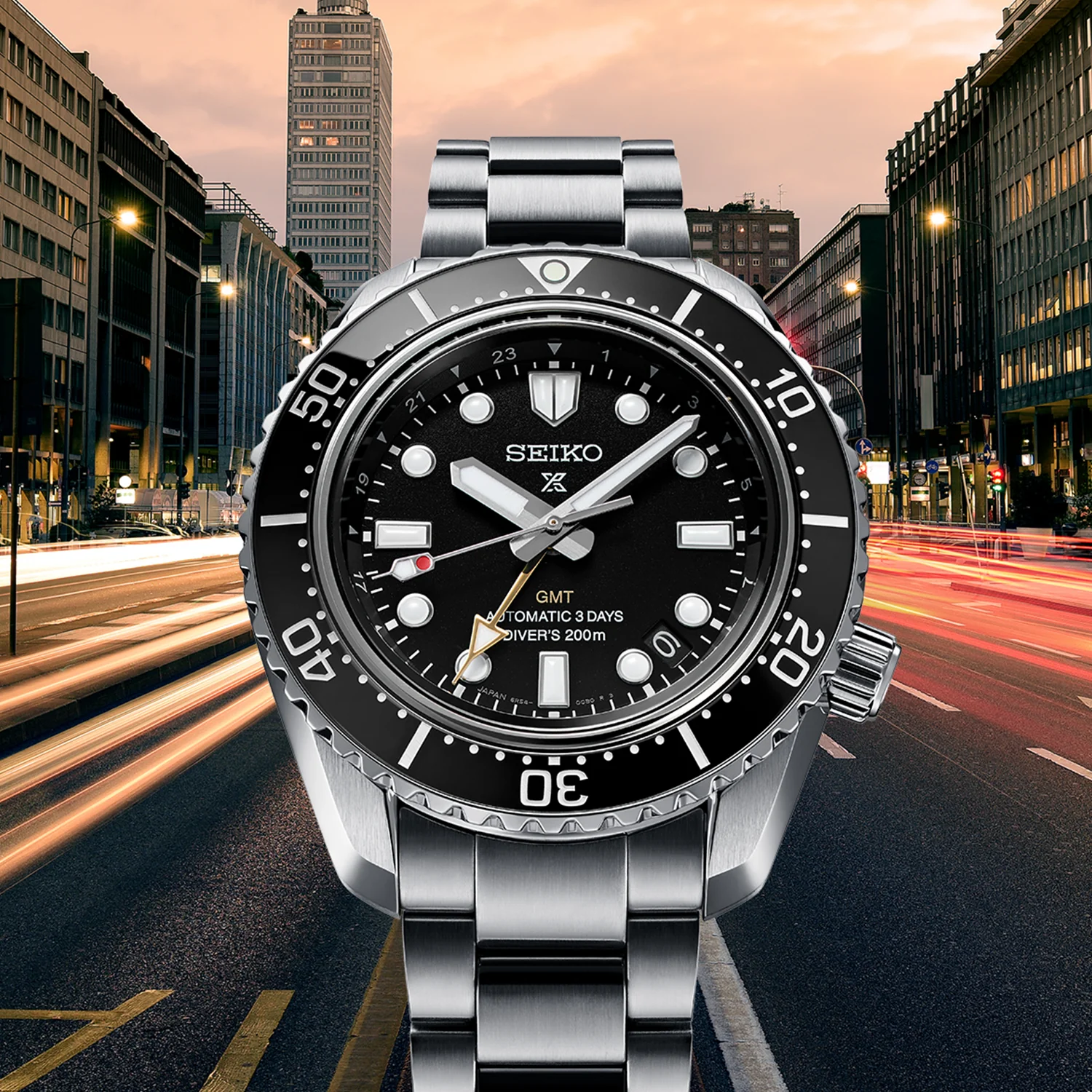 Prospex Men Automatic Black Dial Analog Stainless Steel Watch SPB383J1 - Image 7