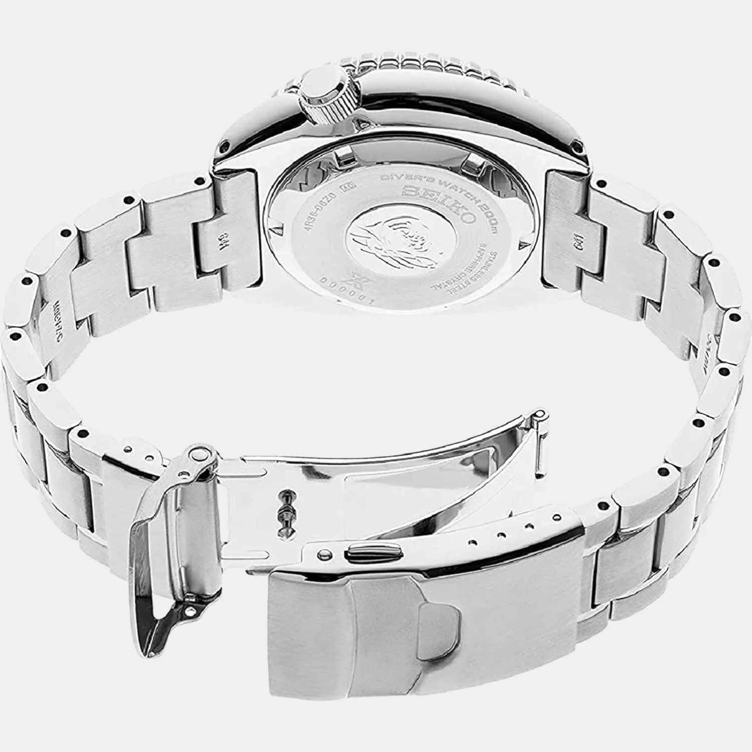 Prospex Men Automatic Black Dial Analog Stainless Steel Watch SRPE03K1 - Image 6