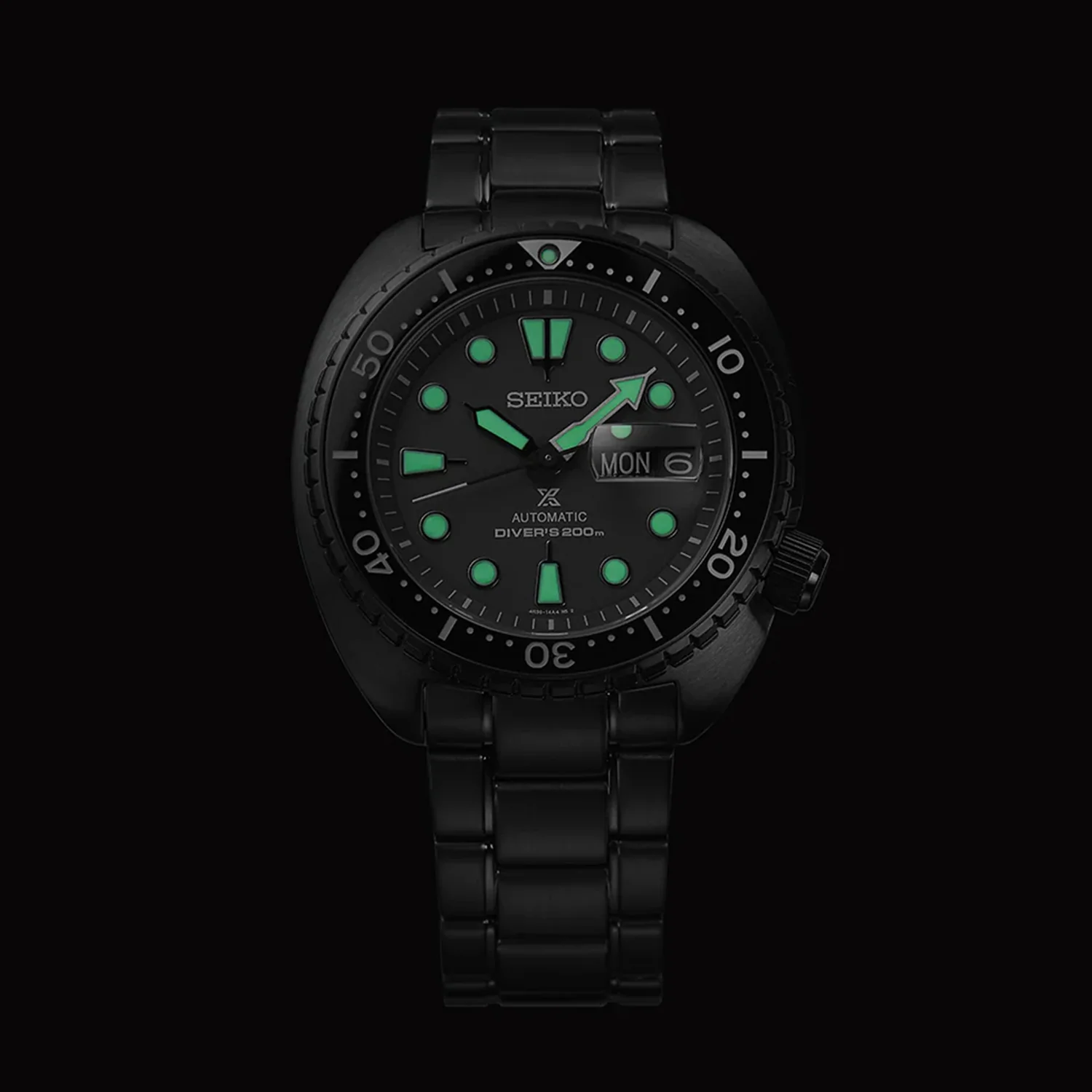 Prospex Men Automatic Black Dial Analog Stainless Steel Watch SRPK43K1 - Image 5