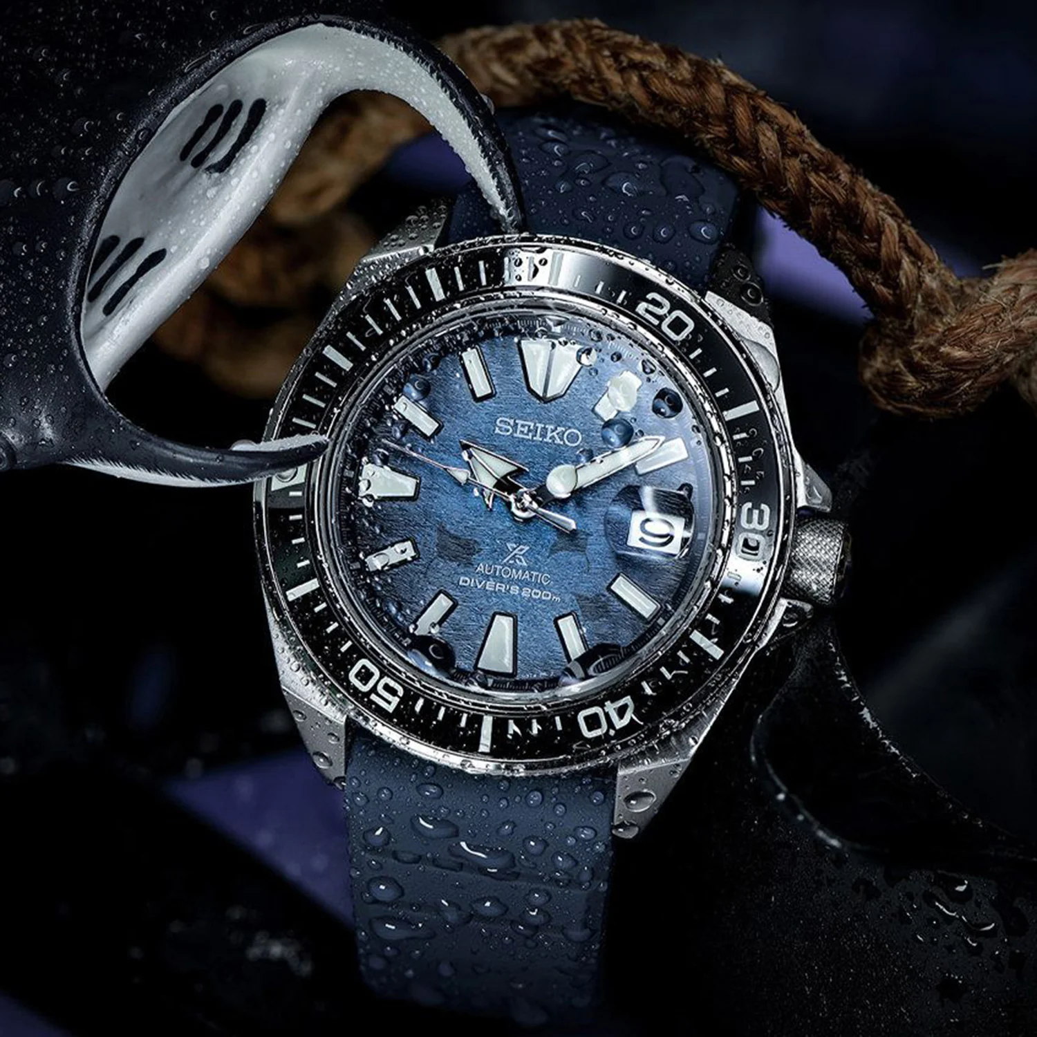 Prospex Men Automatic Blue Dial Analog Silicone Watch SRPF79K1 - Image 13
