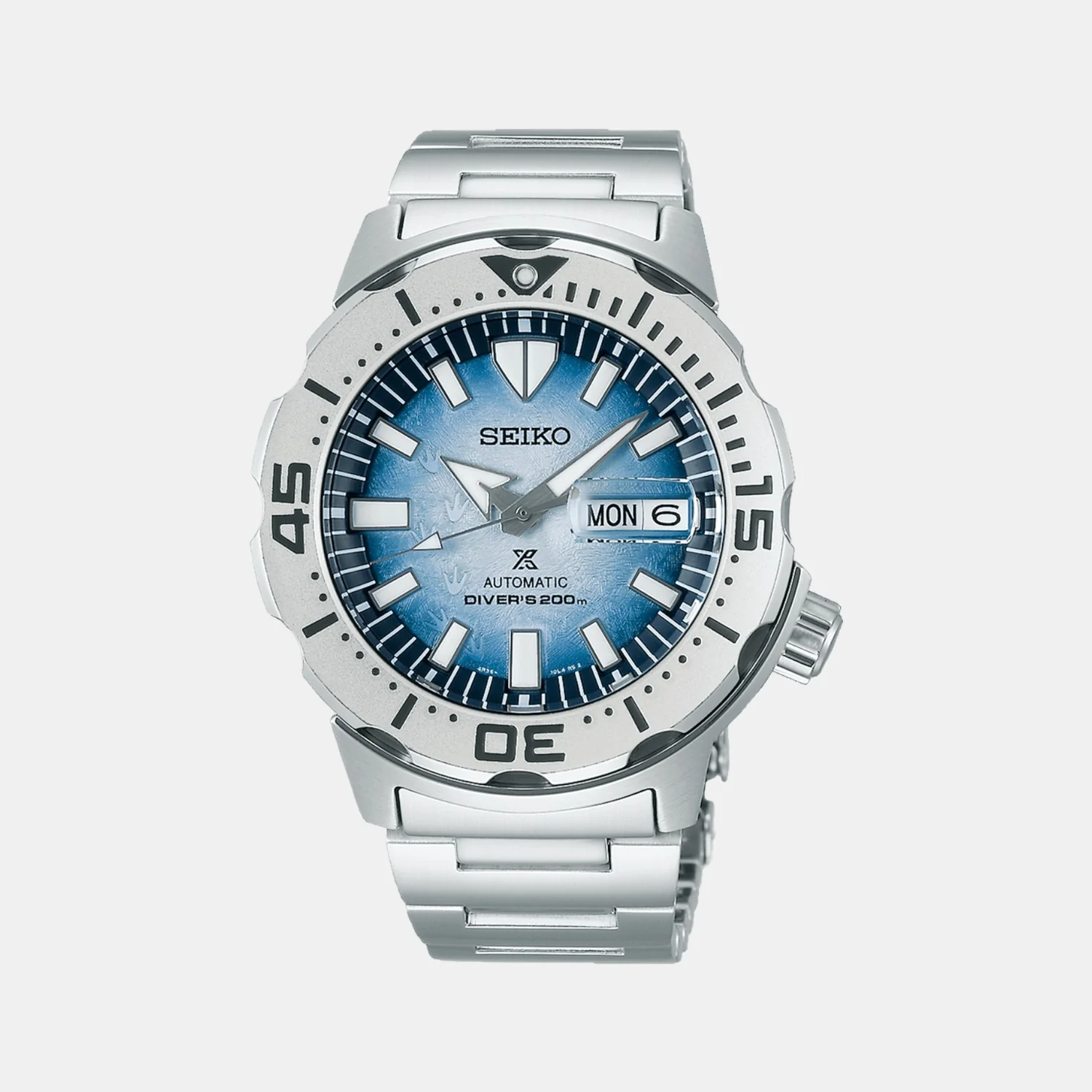 Prospex Men Automatic Blue Dial Analog Stainless Steel Watch SRPG57K1