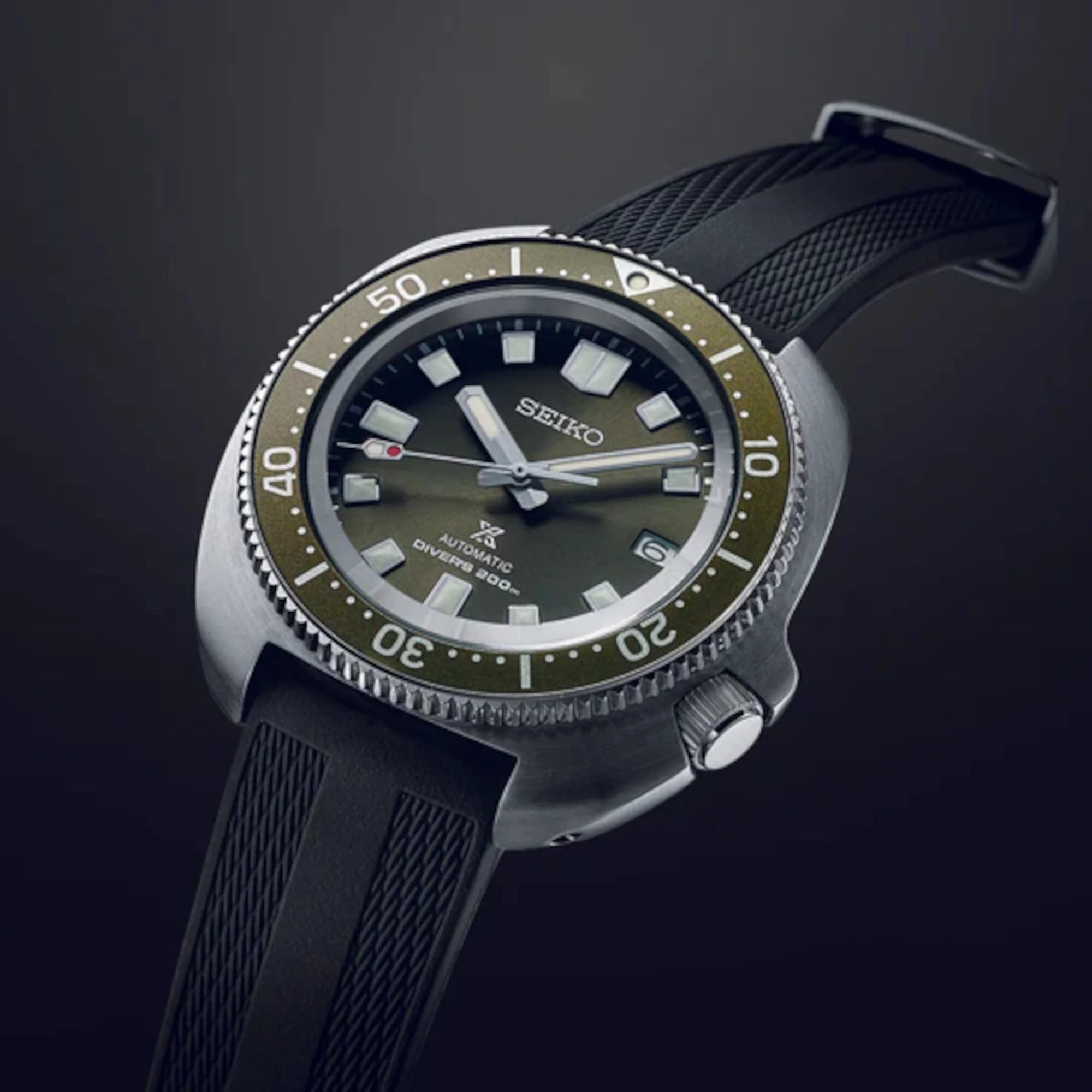 Prospex Men Automatic Green Dial Analog Silicone Watch SPB153J1 - Image 3