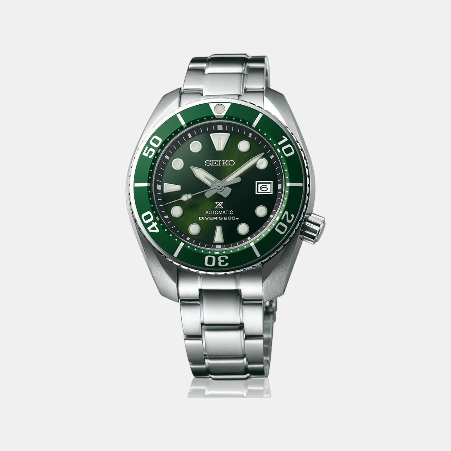 Prospex Men Automatic Green Dial Analog Stainless Steel Watch SPB103J1 - Image 2