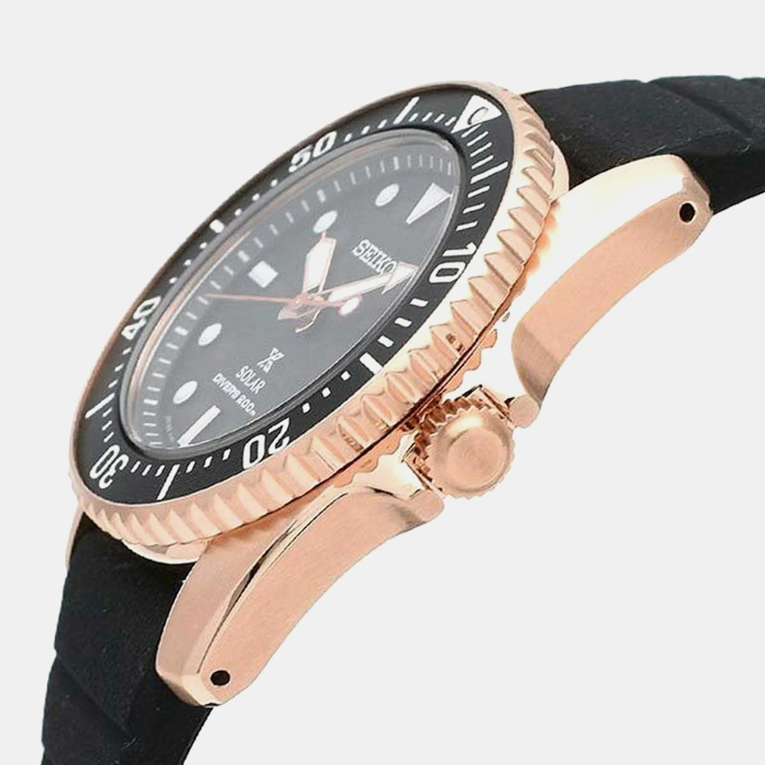 Prospex Men Solar Black Dial Analog Silicone Watch SNE586P1 - Image 5