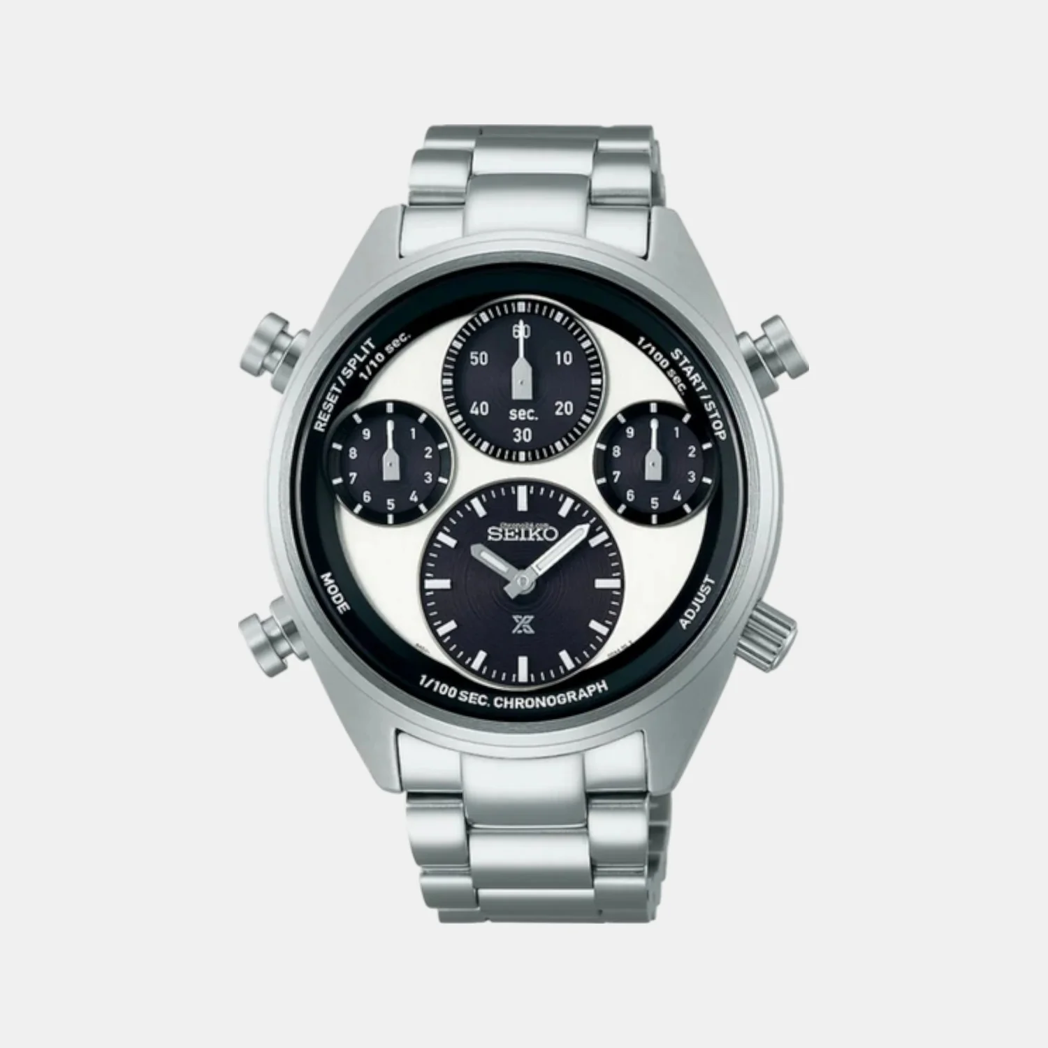 Prospex Men Solar White Dial Chronograph Titanium Watch SFJ001P1 - Image 2