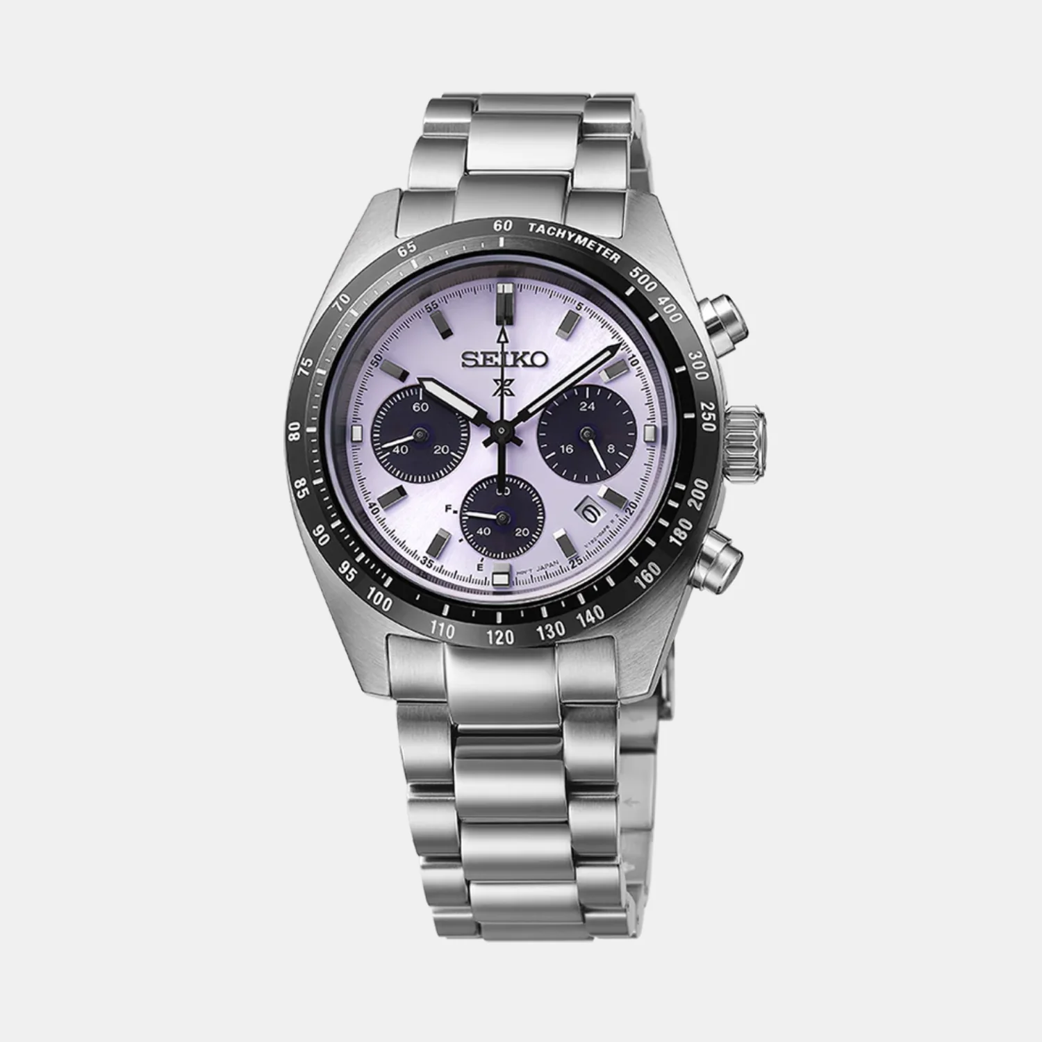 Prospex Speedtimer Men Solar Purple Dial Chronograph Stainless Steel Tokyo World Athletics Championships Limited Edition Watch SSC955P1 - Image 2