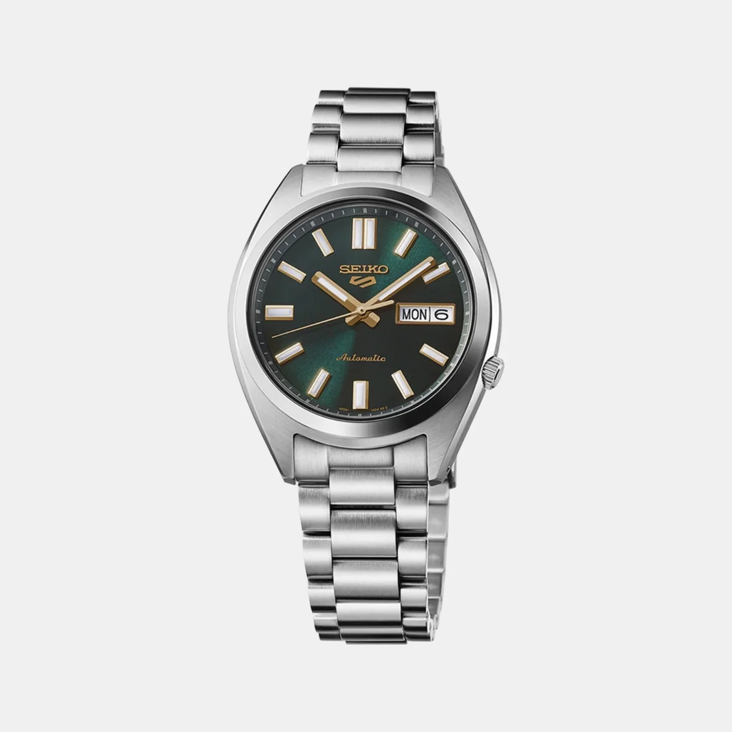 5 Sports SNXS Vintage Gold Collection Men Automatic Green Dial Analog Stainless Steel SRPL57K1