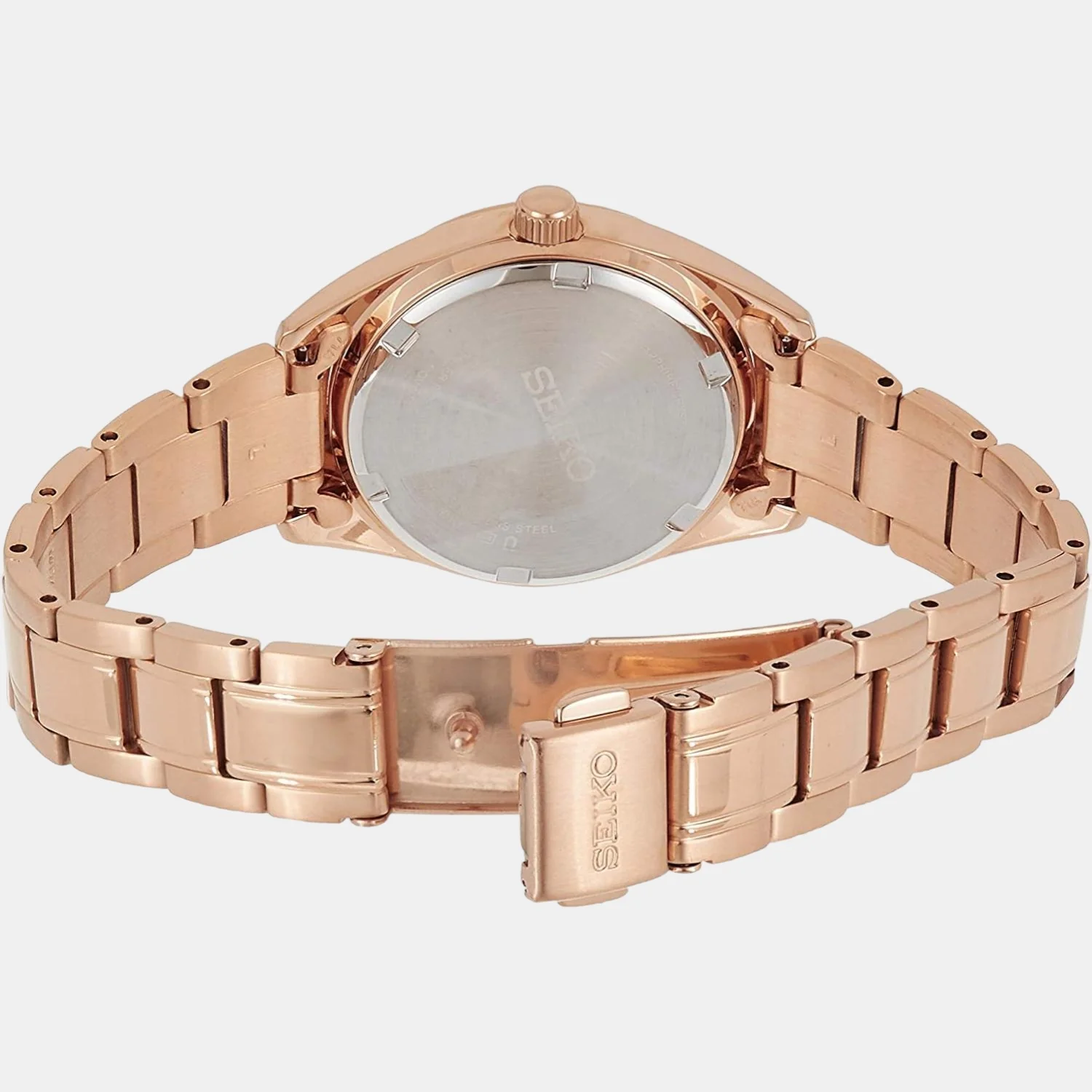 Women Quartz White Dial Analog Stainless Steel Watch SUR630P1 - Image 2