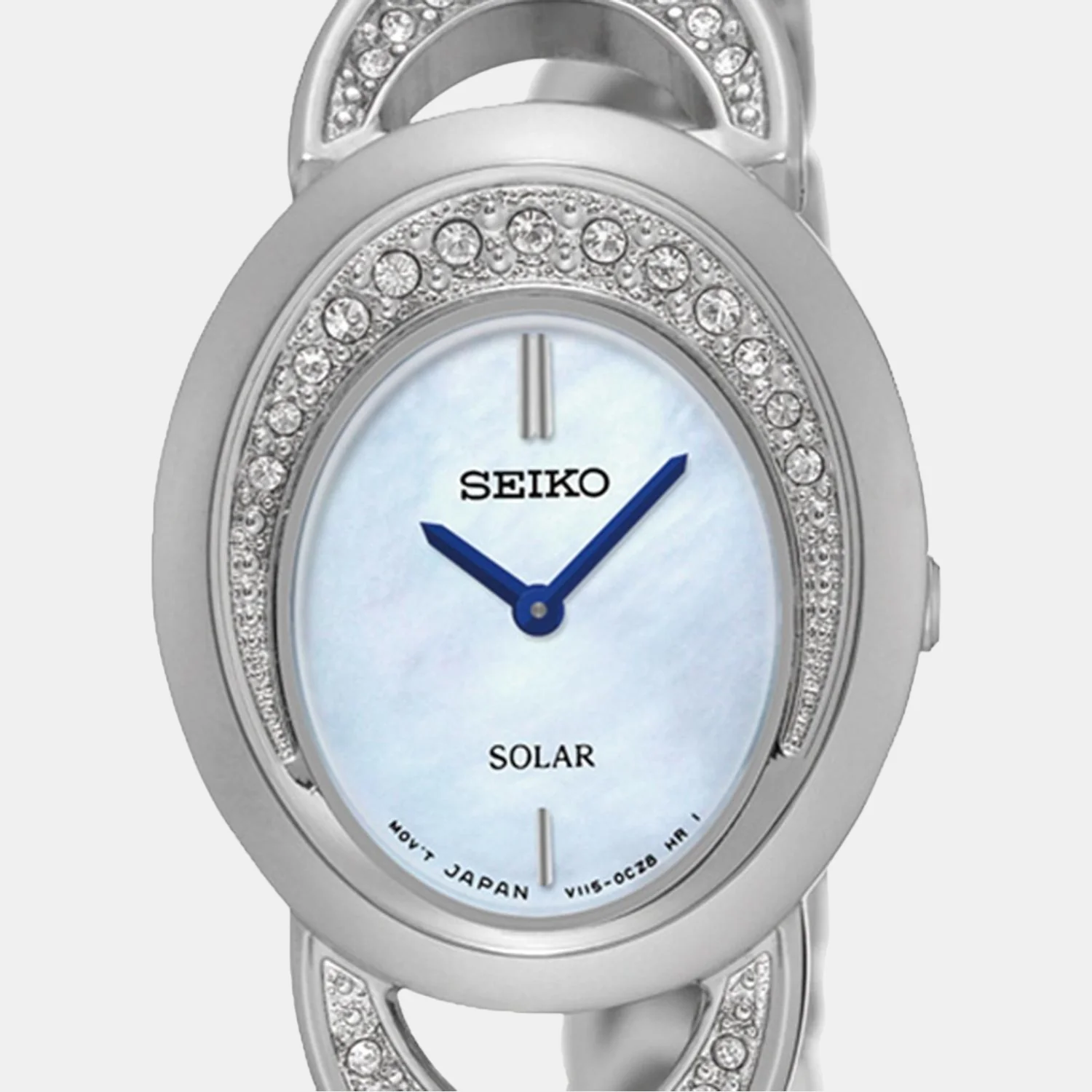 Women Solar Blue Dial Analog Stainless Steel Watch SUP295P1 - Image 3