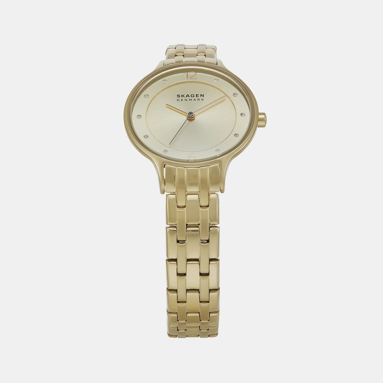 Anita Lille Women Quartz Gold Dial Analog Stainless Steel Watch SKW3127 - Image 2