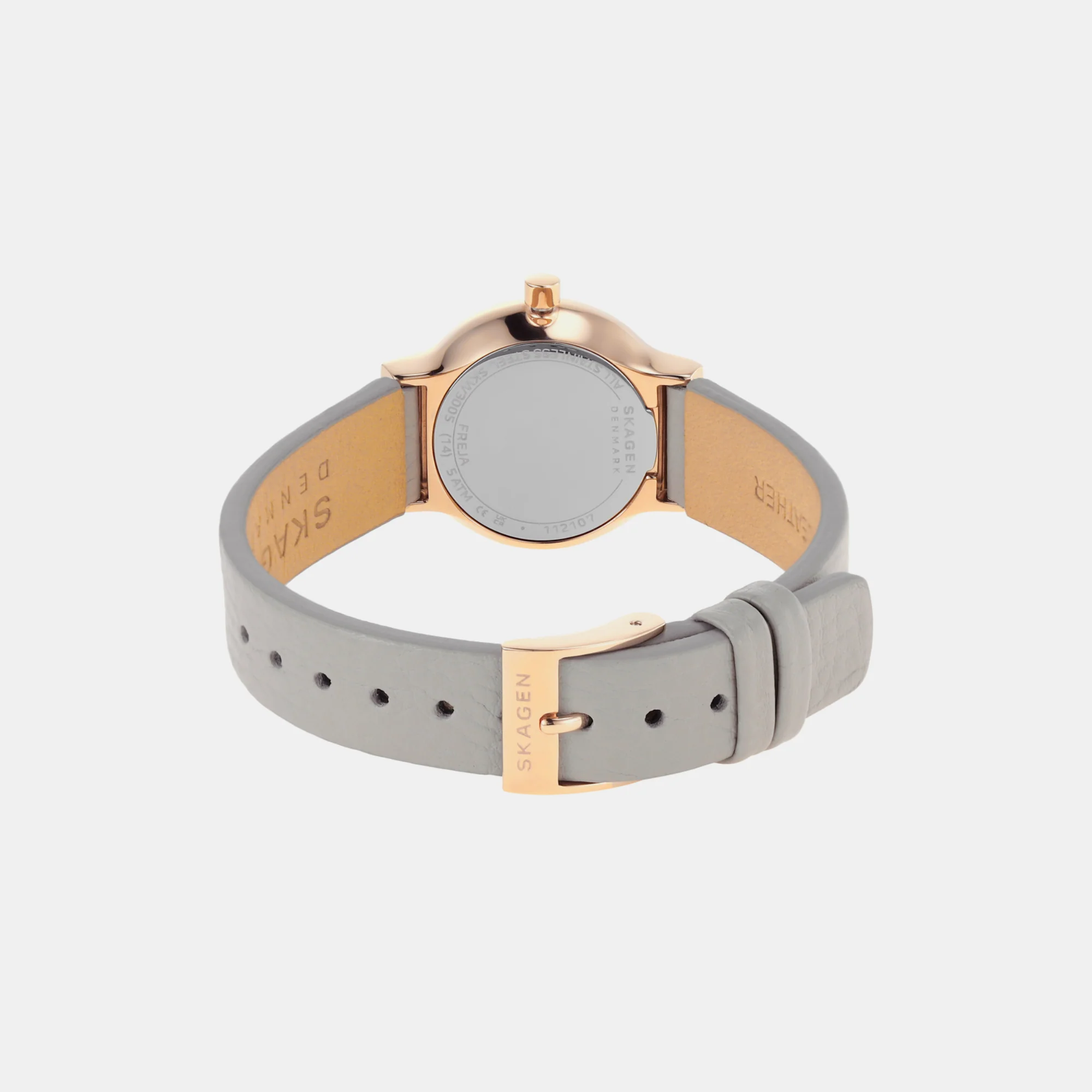 Freja Lille Women Quartz Grey Dial Analog Leather Watch SKW3005 - Image 3