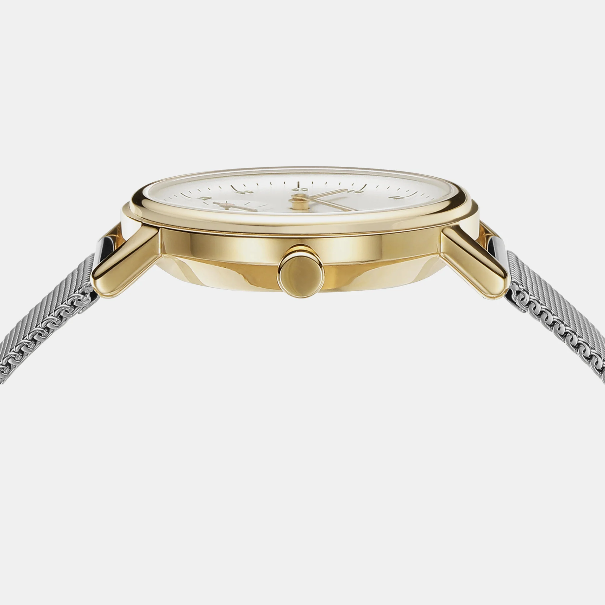 Kuppel Lille Women Quartz White Dial Analog Mesh Watch SKW3101 - Image 5
