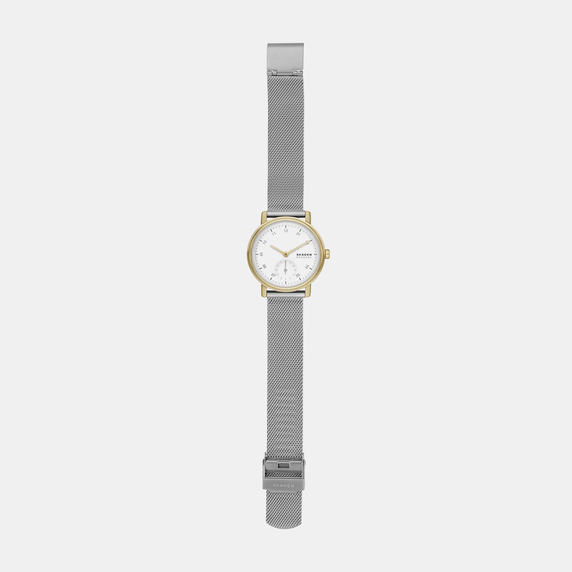 Kuppel Lille Women Quartz White Dial Analog Mesh Watch SKW3101 - Image 9