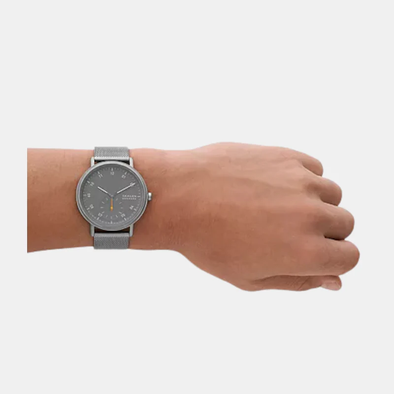 Kuppel Men Quartz Grey Dial Analog Stainless Steel Watch SKW6891 - Image 6