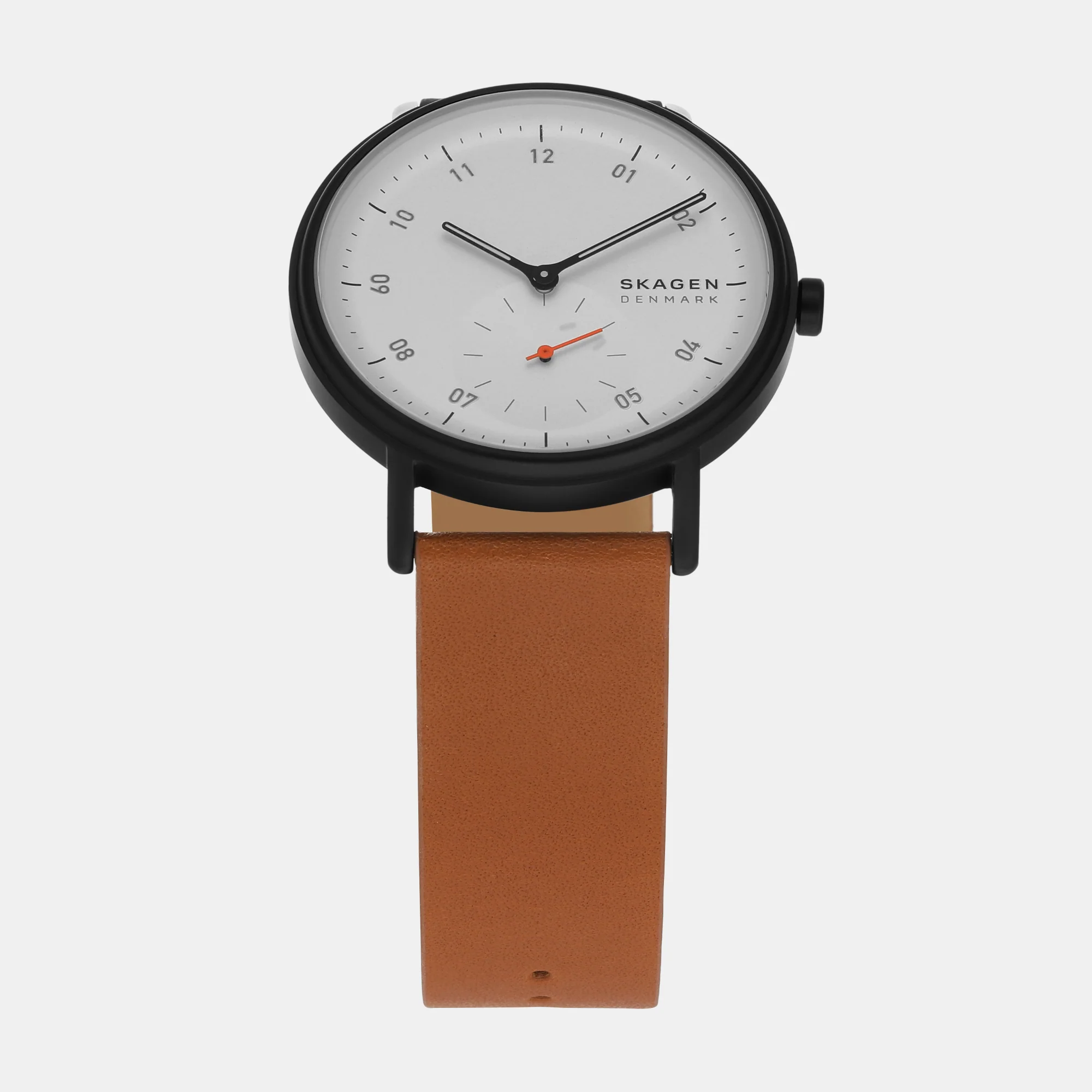 Kuppel Men Quartz White Dial Analog Leather Watch SKW6889 - Image 2