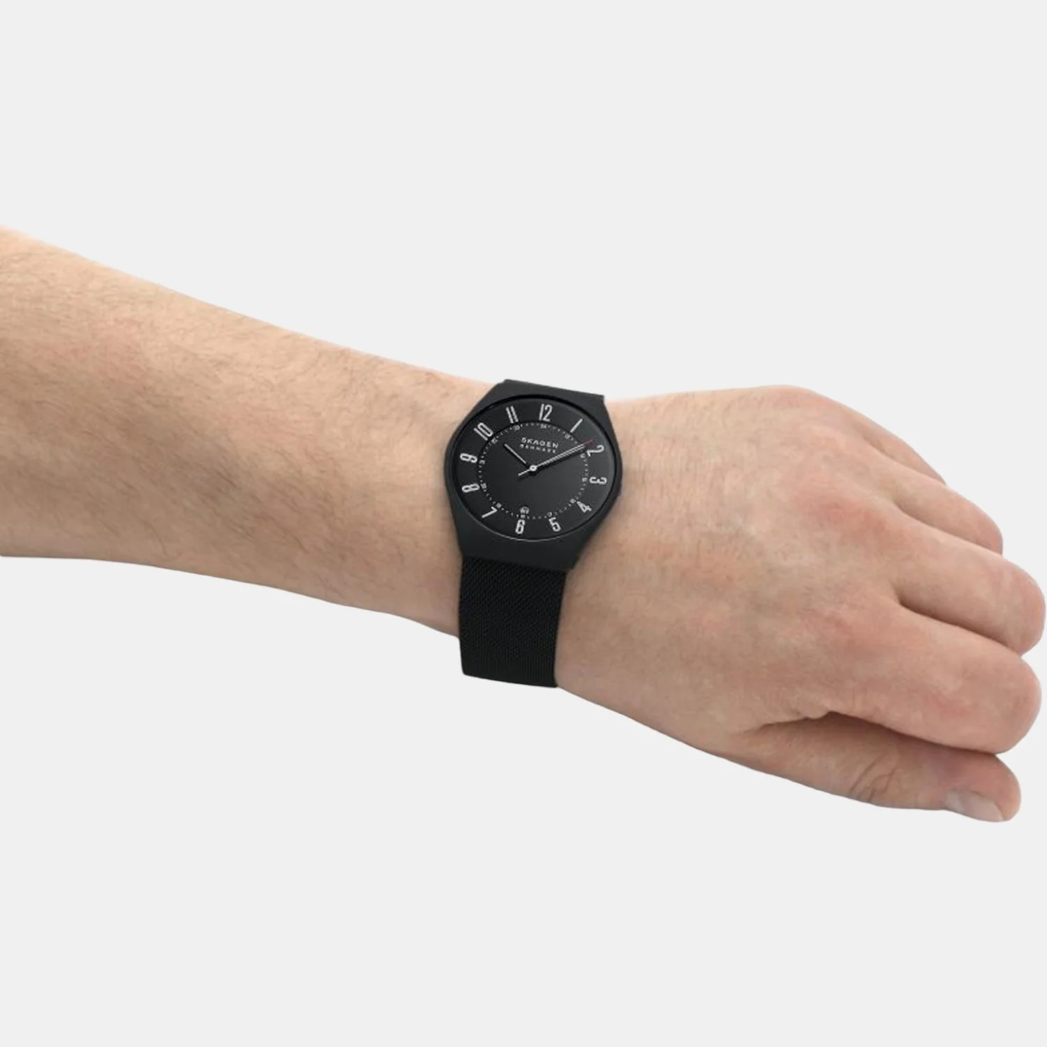 Men Quartz Black Dial Analog Stainless Steel Watch SKW6817 - Image 5