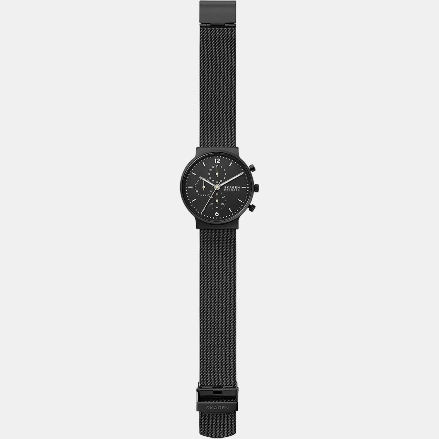 Men Quartz Black Dial Chronograph Stainless Steel Watch SKW6762 - Image 4