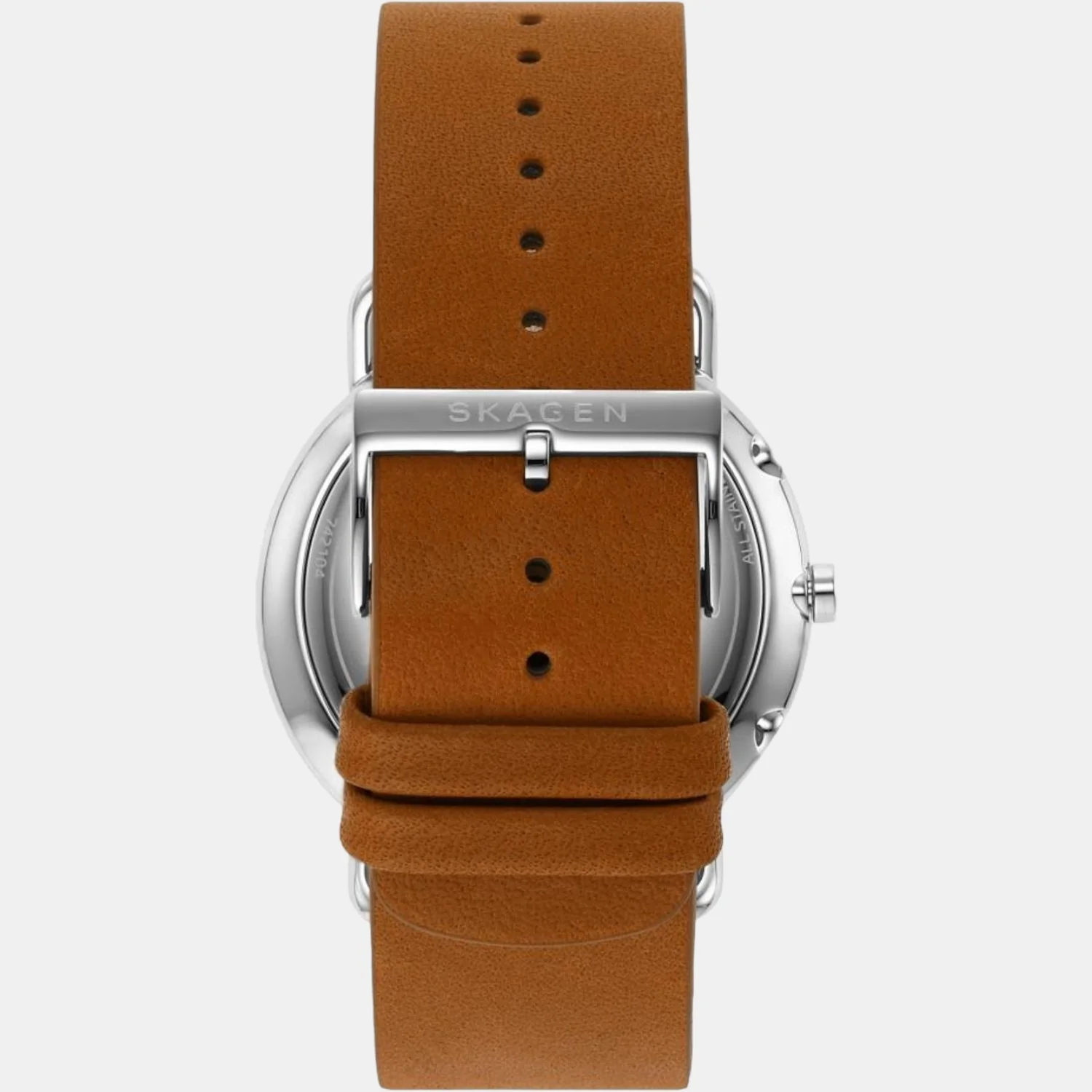 Men Quartz Blue Dial Analog Leather Watch SKW6738 - Image 4