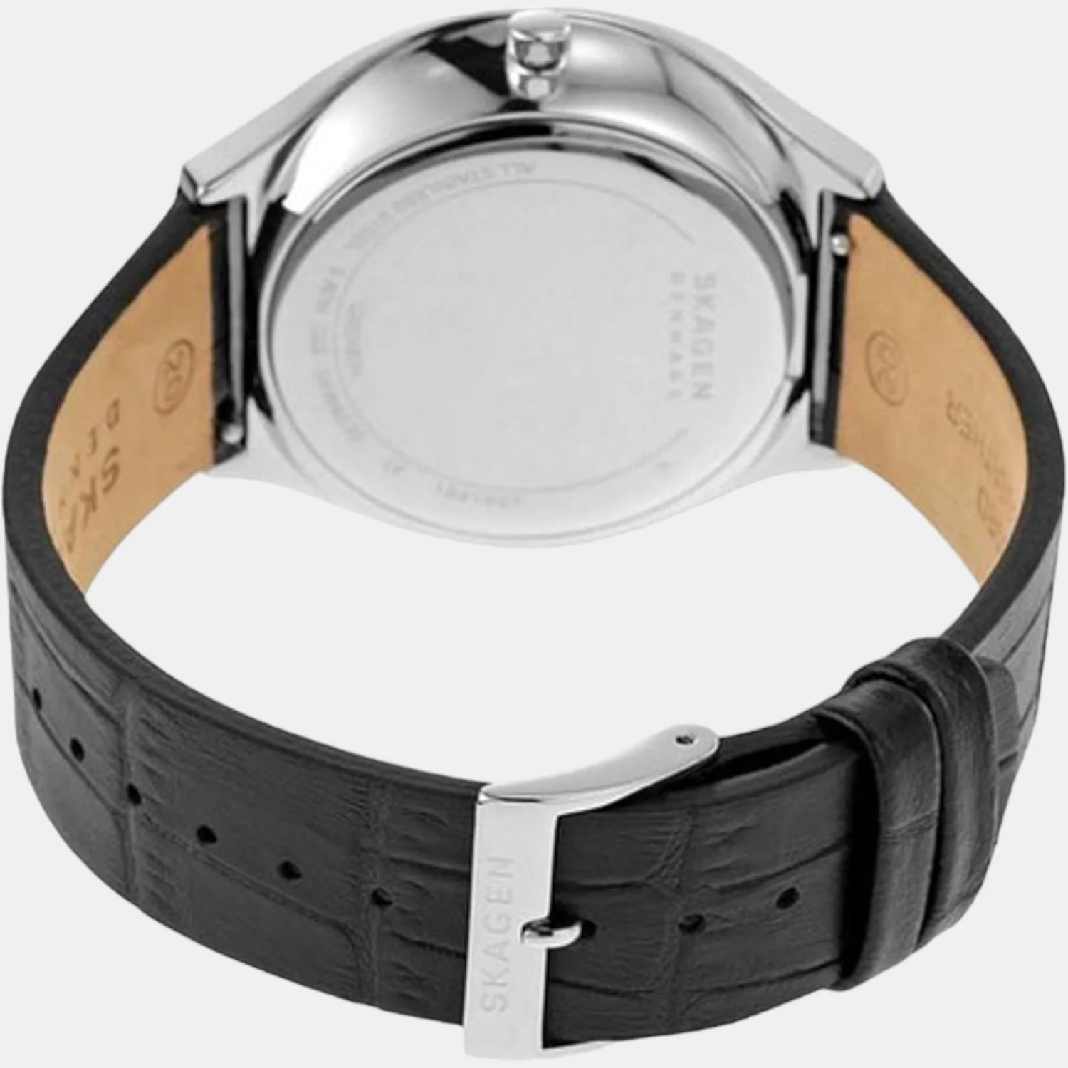 Men Quartz Blue Dial Chronograph Leather Watch SKW6535 - Image 2