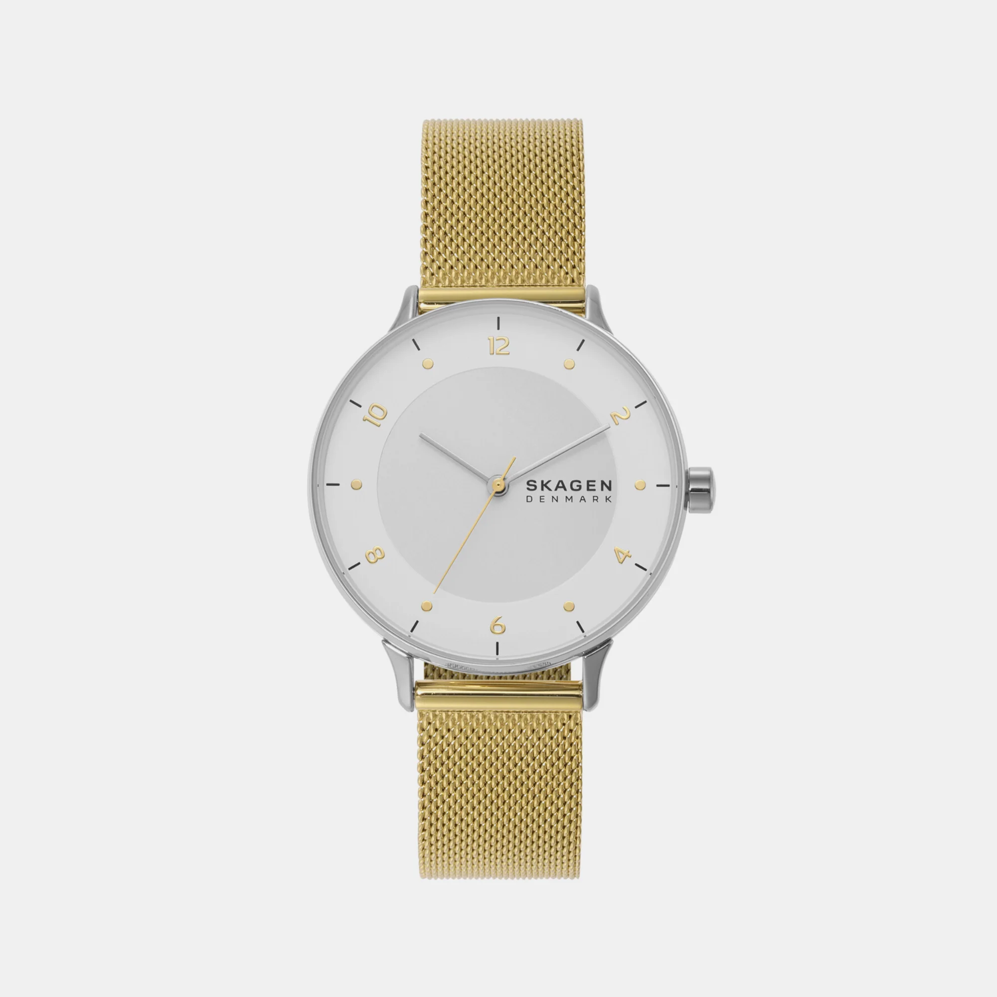 Riis Women Quartz White Dial Analog Stainless Steel Watch SKW3092