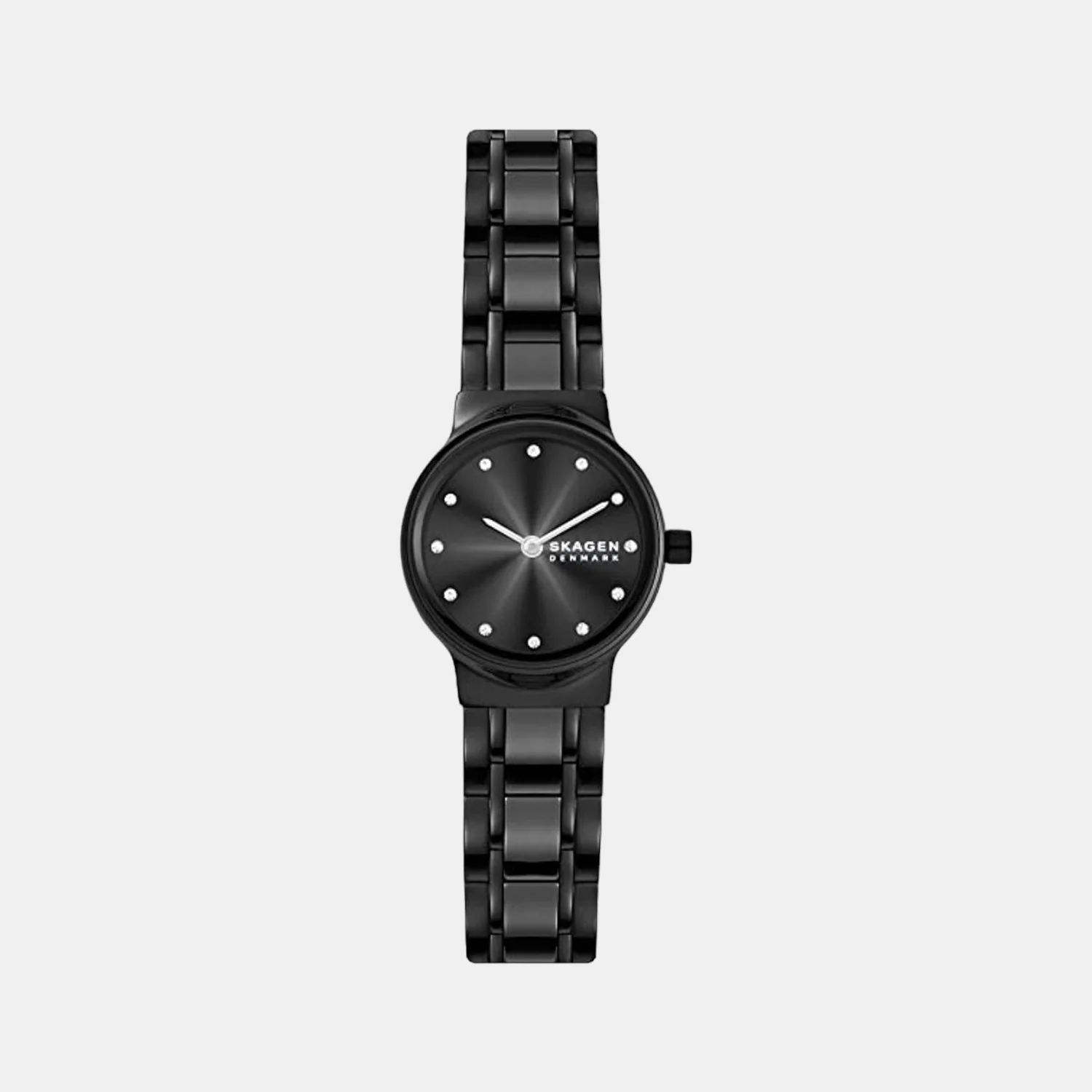 Women Quartz Black Dial Analog Stainless Steel Watch SKW3011