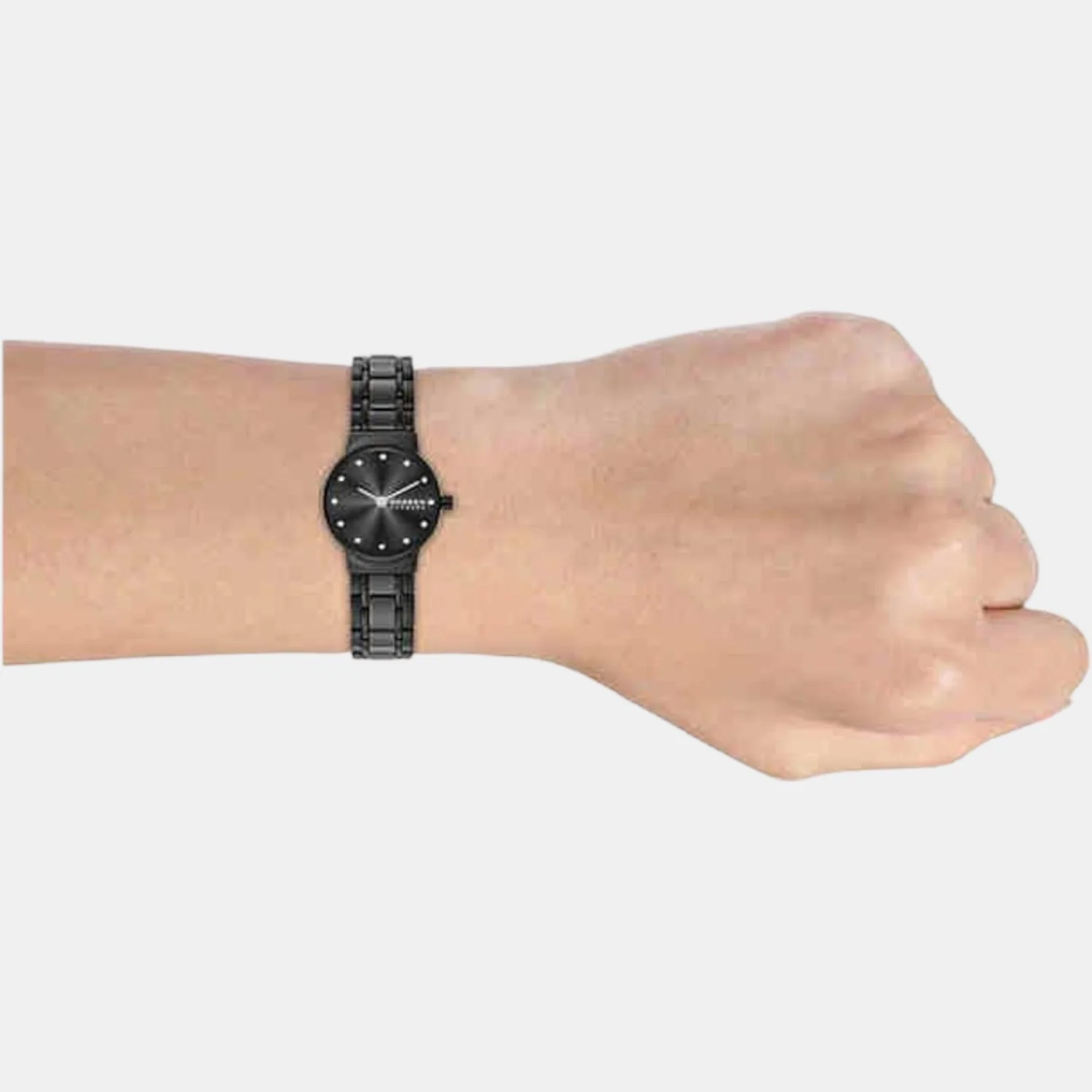Women Quartz Black Dial Analog Stainless Steel Watch SKW3011 - Image 4