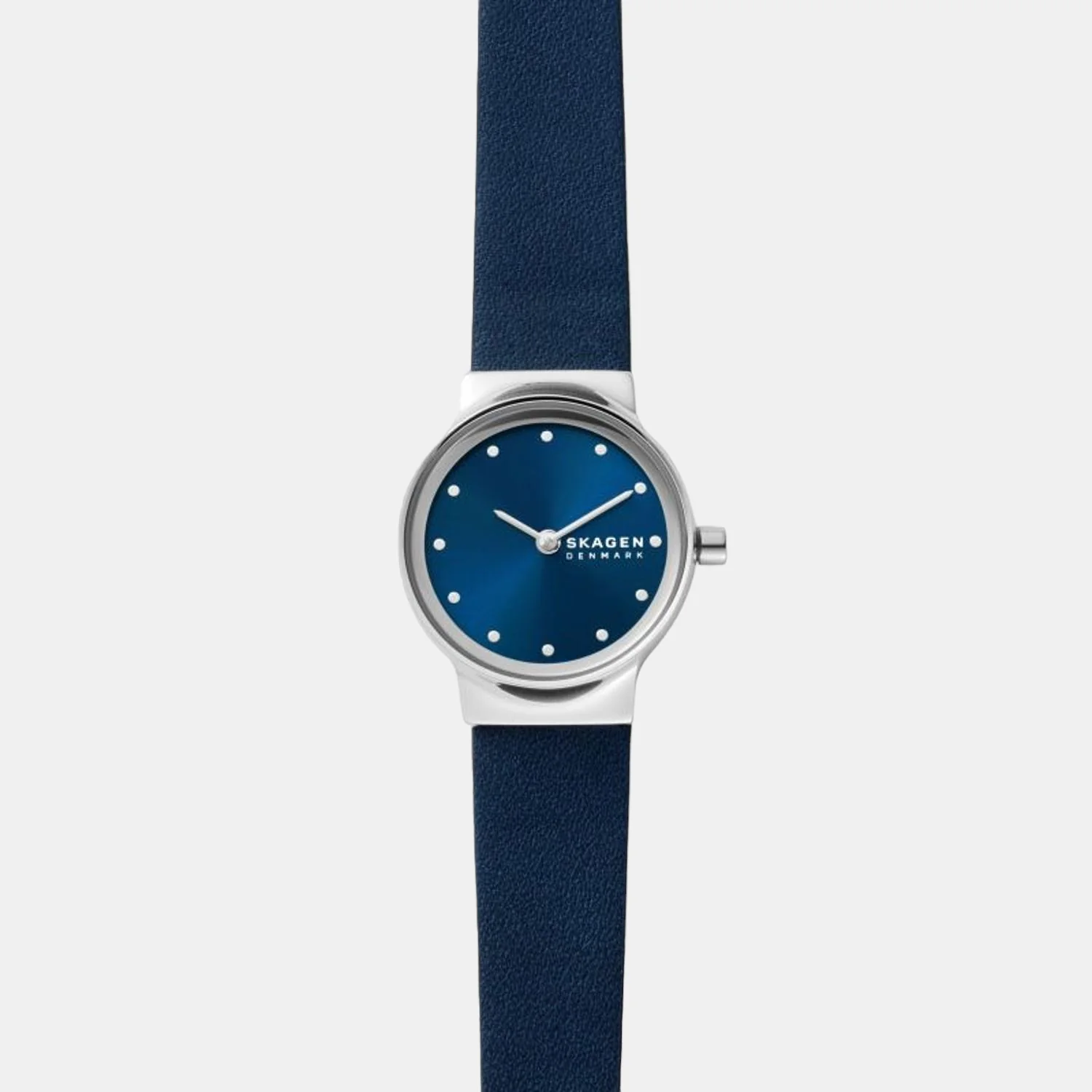Women Quartz Blue Dial Analog Leather Watch SKW3007 - Image 3