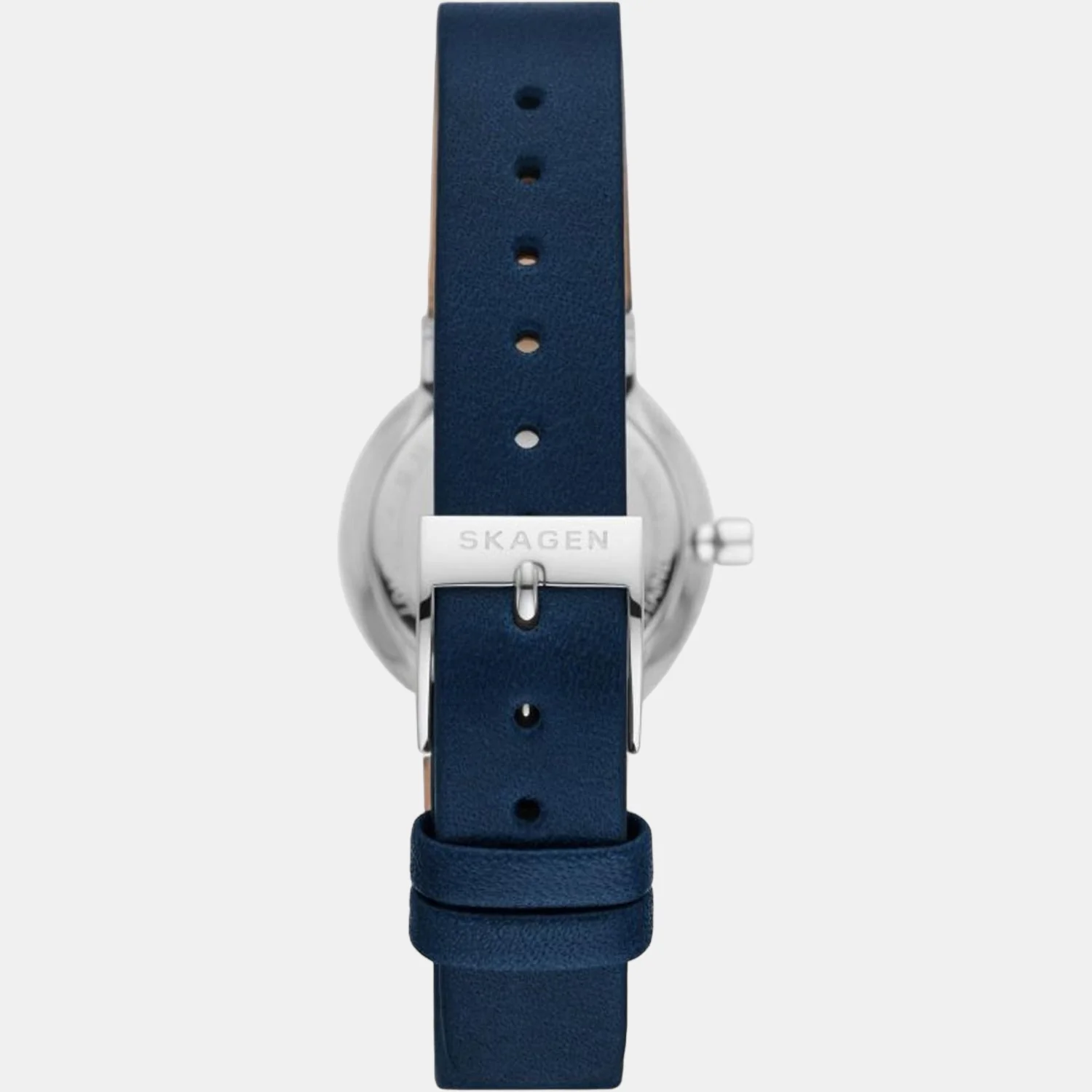 Women Quartz Blue Dial Analog Leather Watch SKW3007 - Image 4