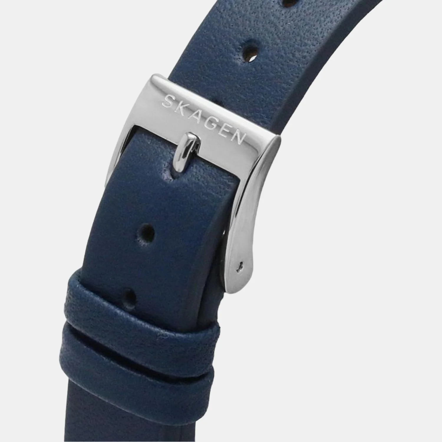 Women Quartz Blue Dial Analog Leather Watch SKW3007 - Image 7