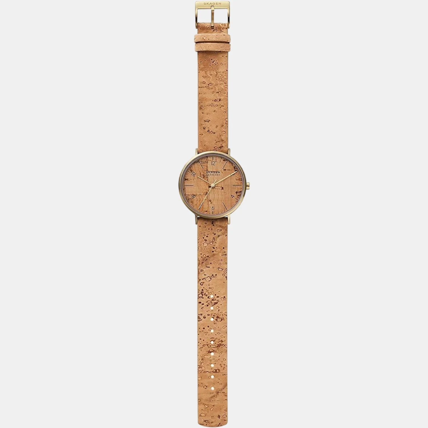 Women Quartz Brown Dial Analog Polyester Watch SKW2974 - Image 4