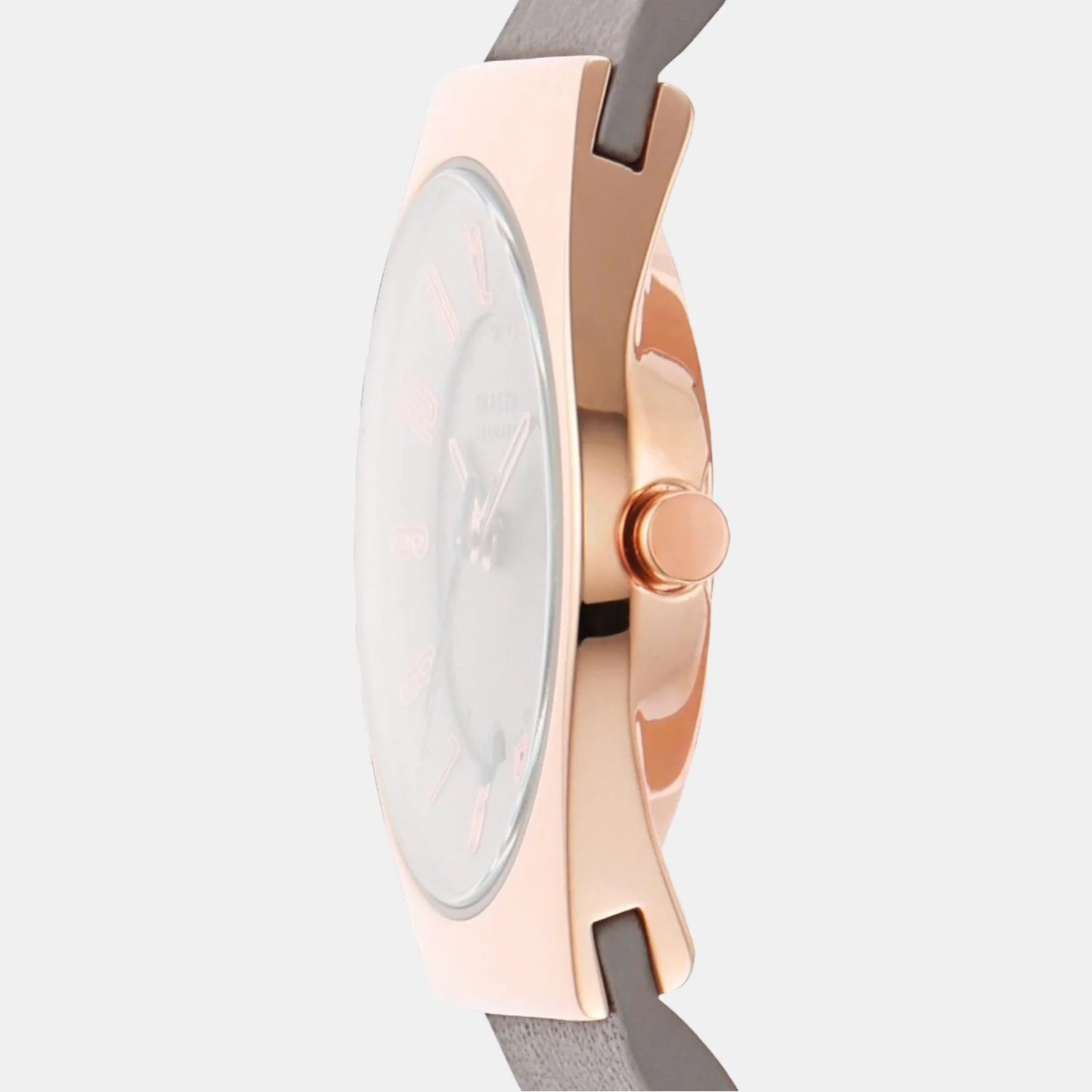 Women Quartz Grey Dial Analog Leather Watch SKW3052 - Image 2