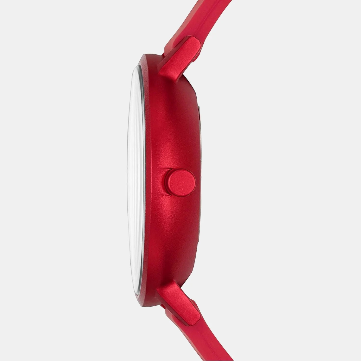 Women Quartz Red Dial Analog Silicone Watch SKW2765 - Image 2