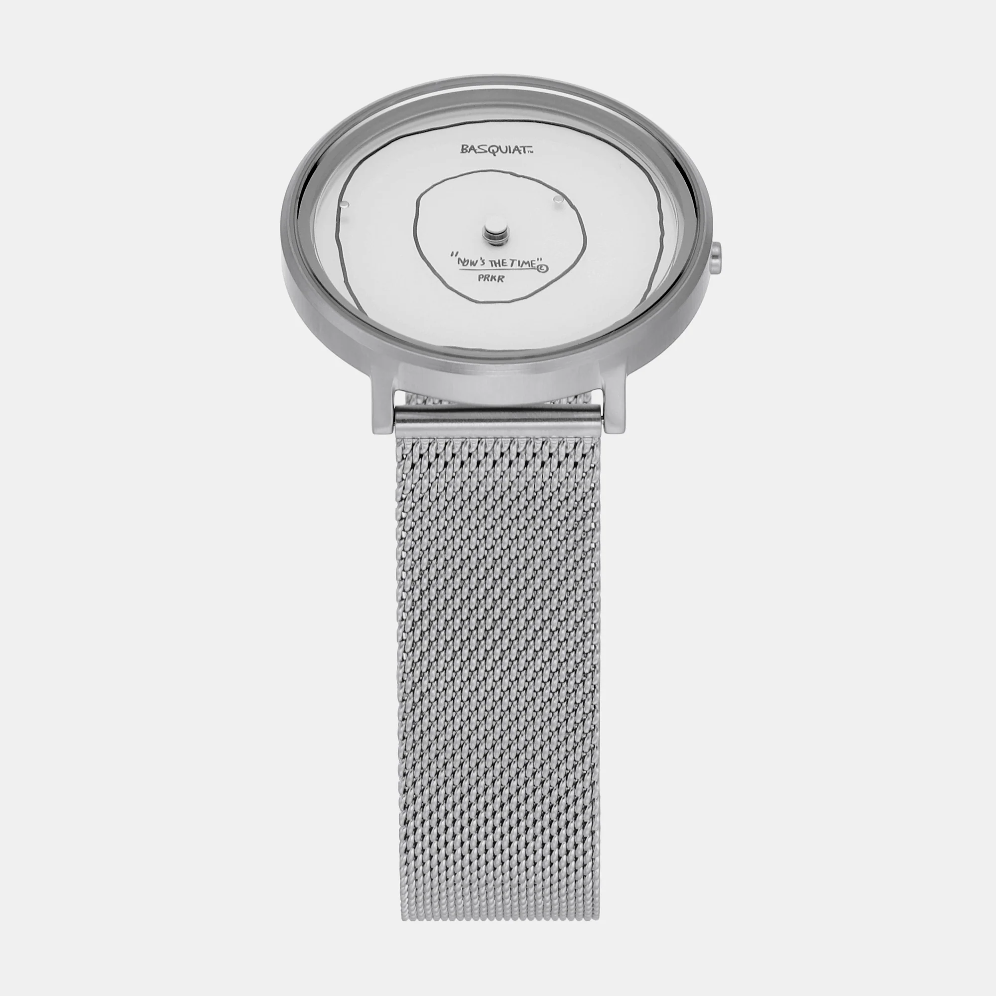 Women Quartz Silver Dial Analog Mesh Watch SKL2003 - Image 5