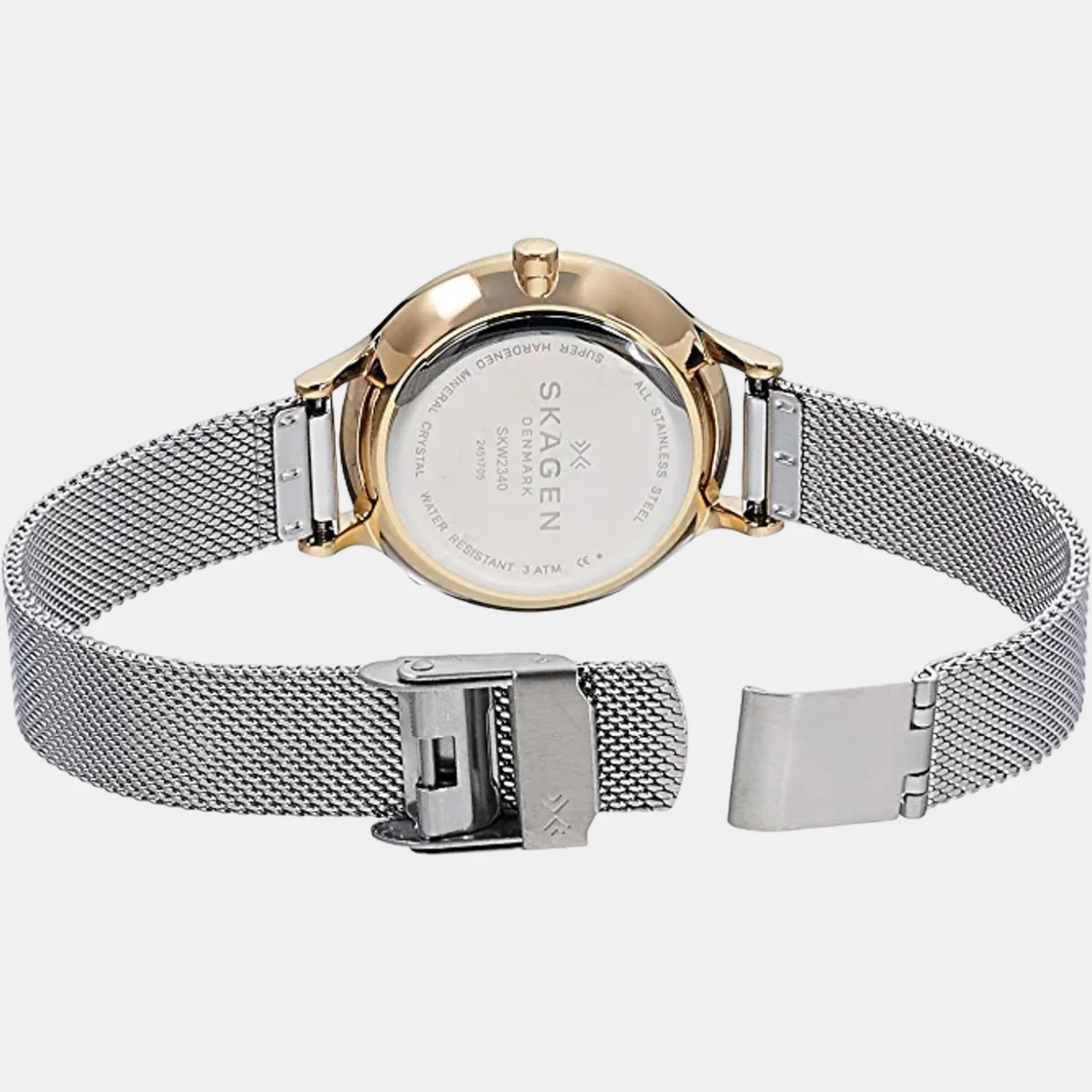 Women Quartz Silver Dial Analog Stainless Steel Watch SKW2340 - Image 2