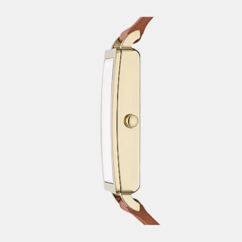 Women Quartz White Dial Analog Leather Watch SKW3097 - Image 4