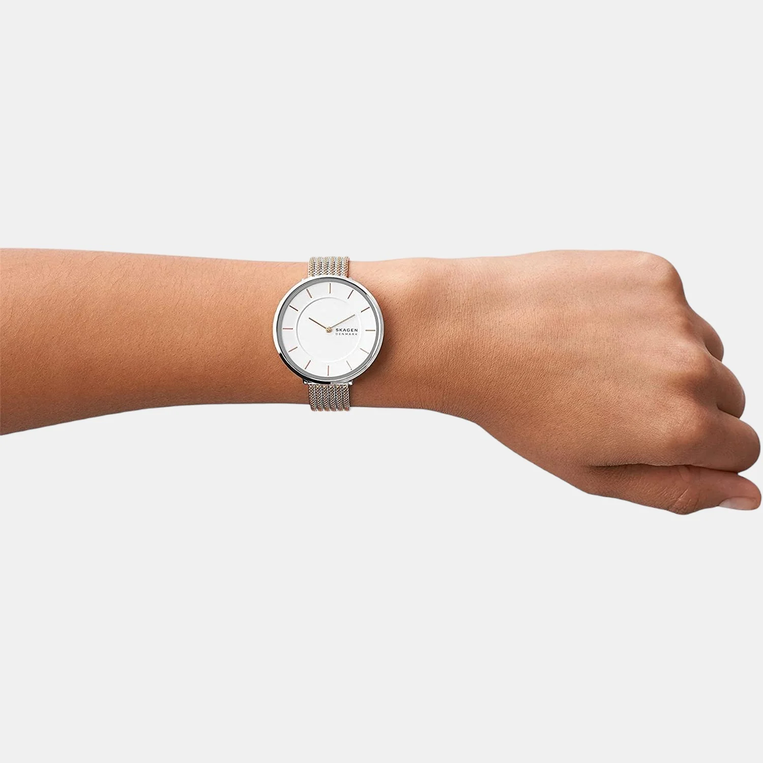 Women Quartz White Dial Analog Stainless Steel Watch SKW3014 - Image 4