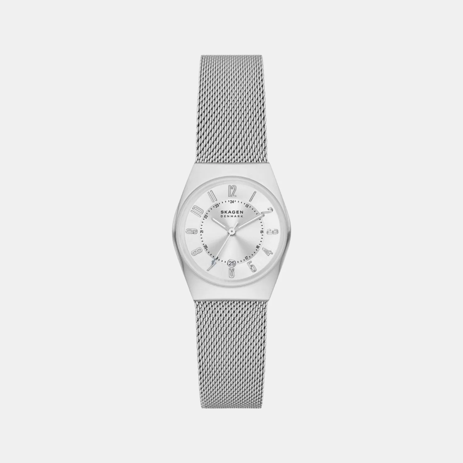 Women Quartz White Dial Analog Stainless Steel Watch SKW3038