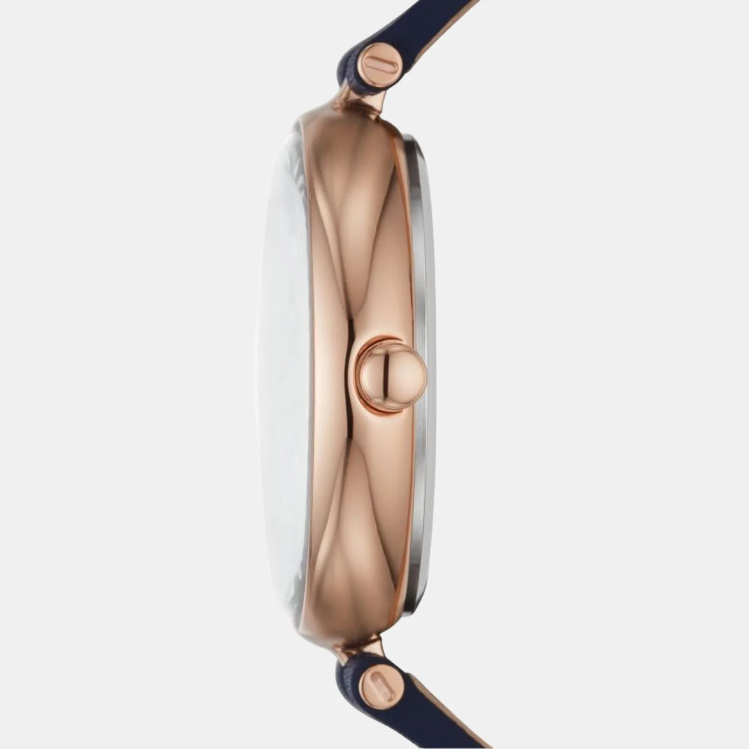 Women Solar Mother Of Pearl Dial Analog Leather Watch SKW2981 - Image 3
