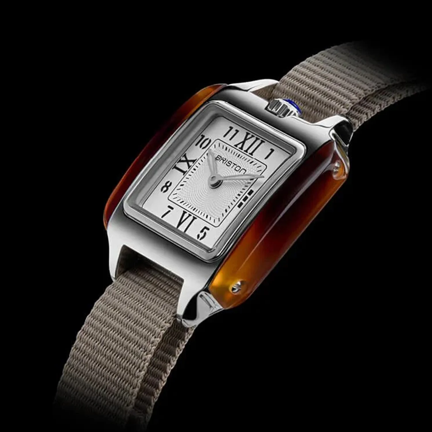 Streamliner Kennedy HM Unisex Quartz White Dial Analog NATO Watch 252030.SA.T.2.NT - Image 3