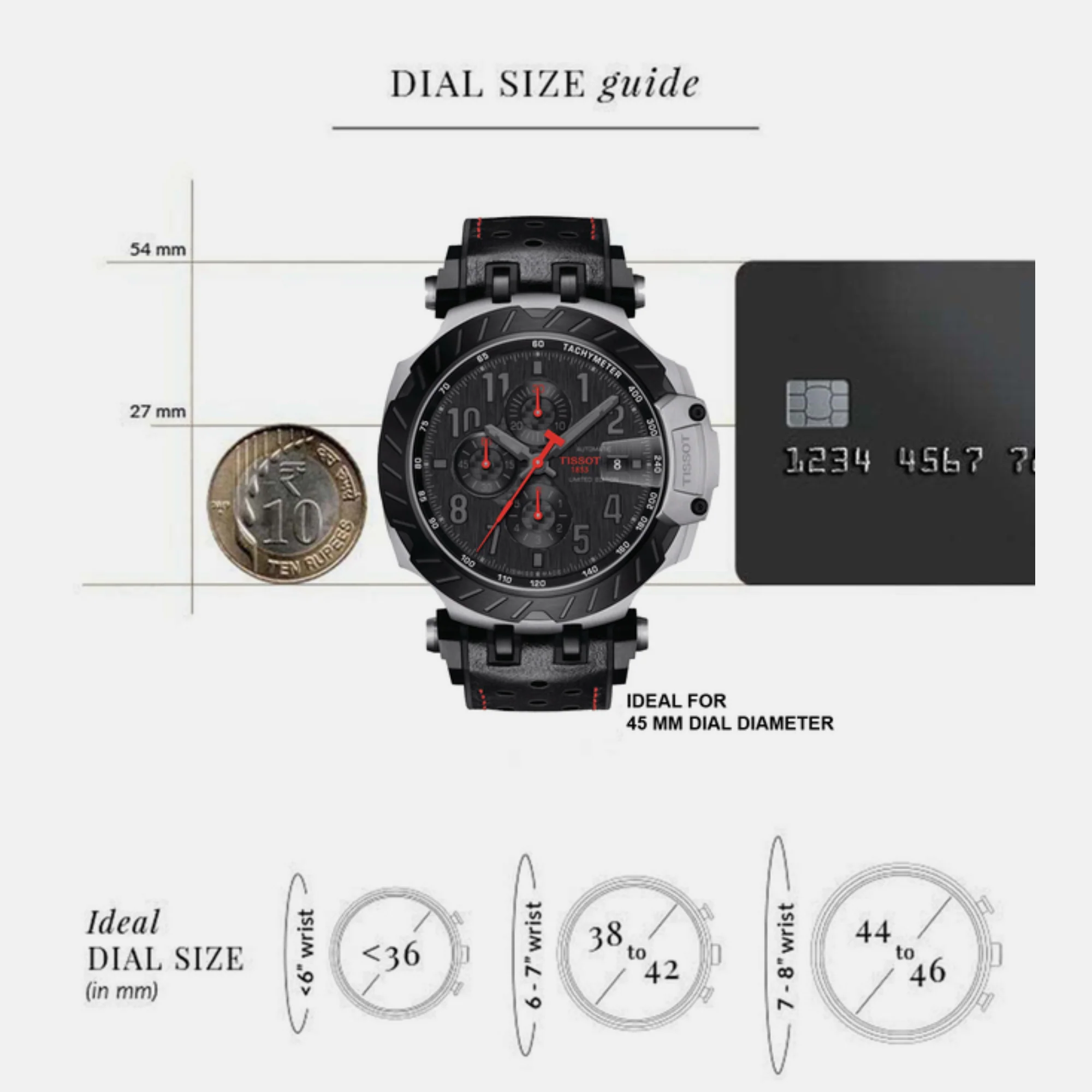 T-RACE Men Automatic Silicone Watch T1154272705701 - Image 8