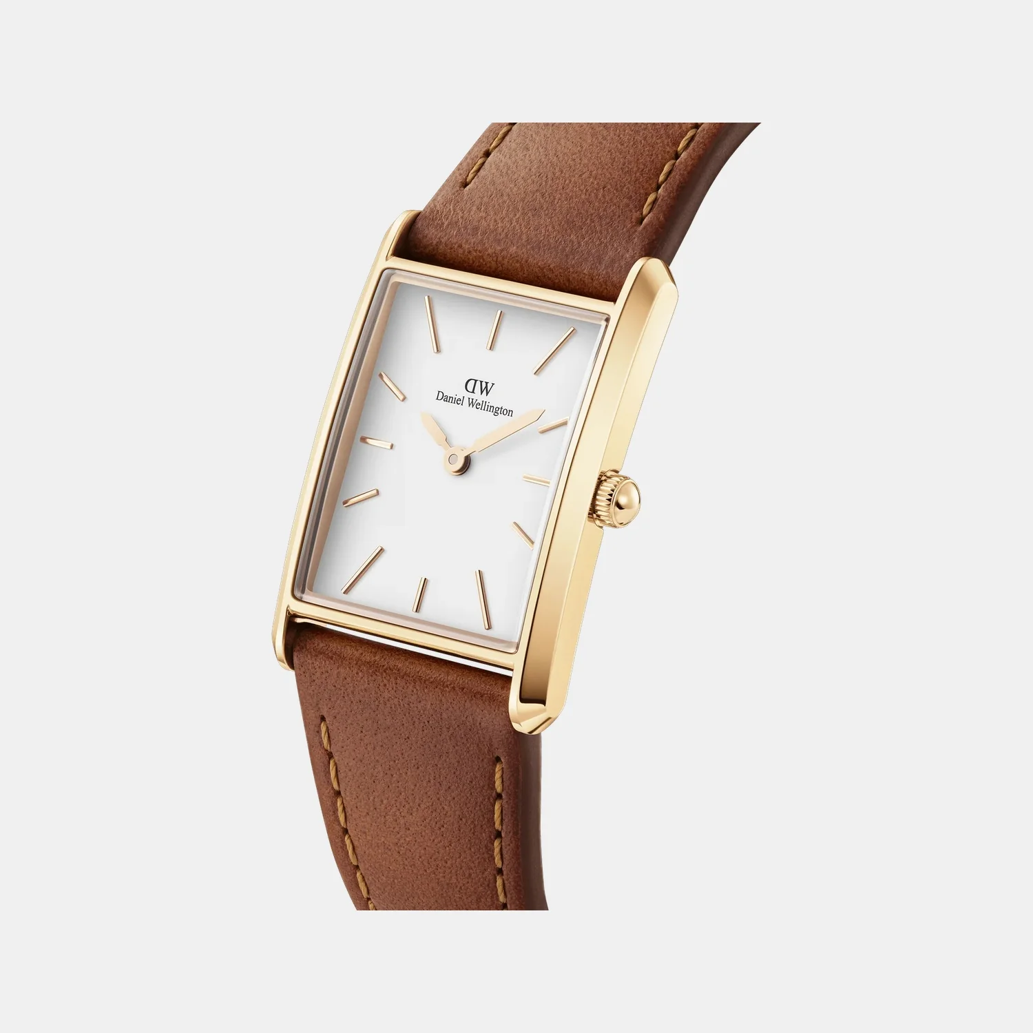 Women Quartz White Dial Analog Stainless Steel Watch DW00100696K - Image 3