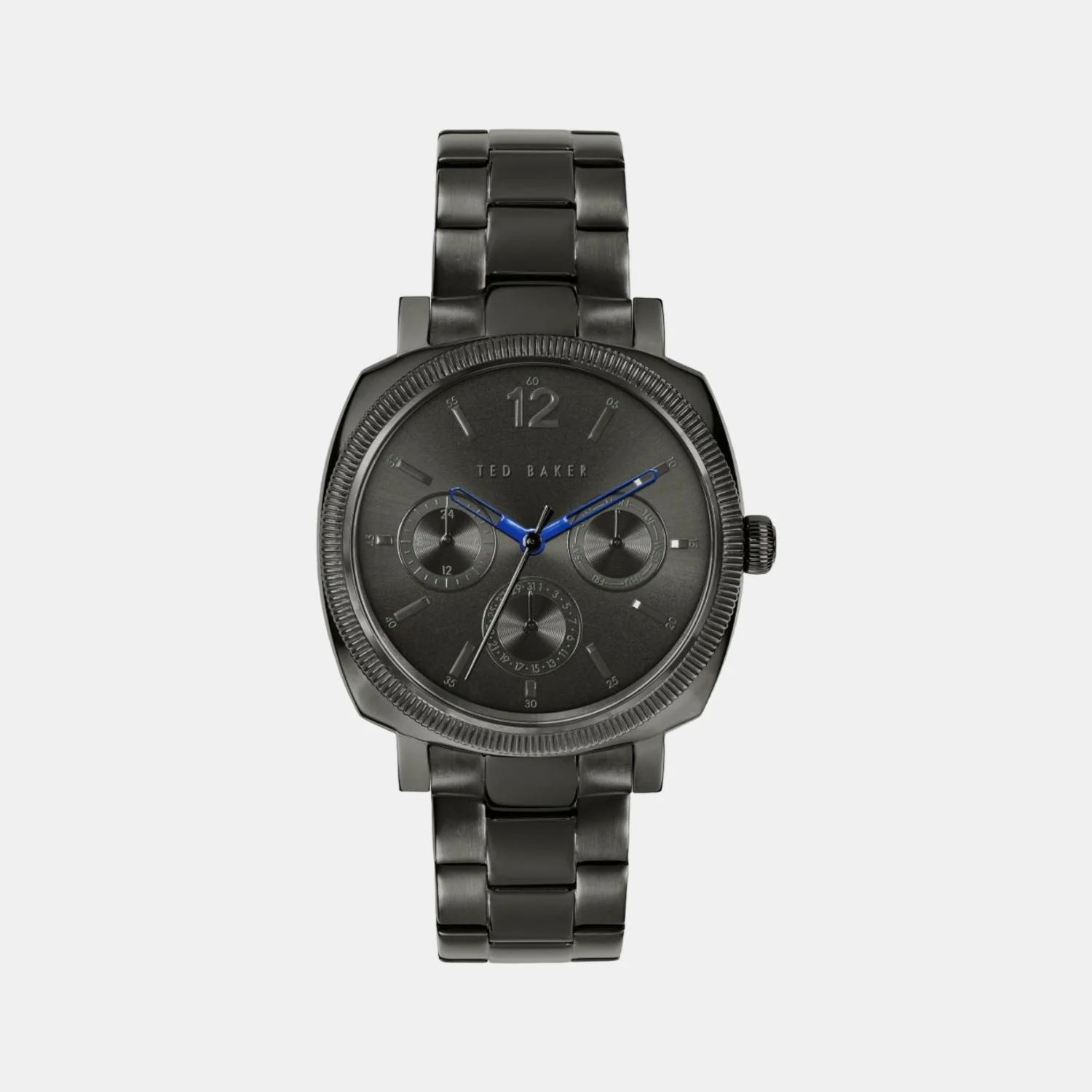 Men Quartz Black Dial Chronograph Stainless Steel Watch BKPCNF104